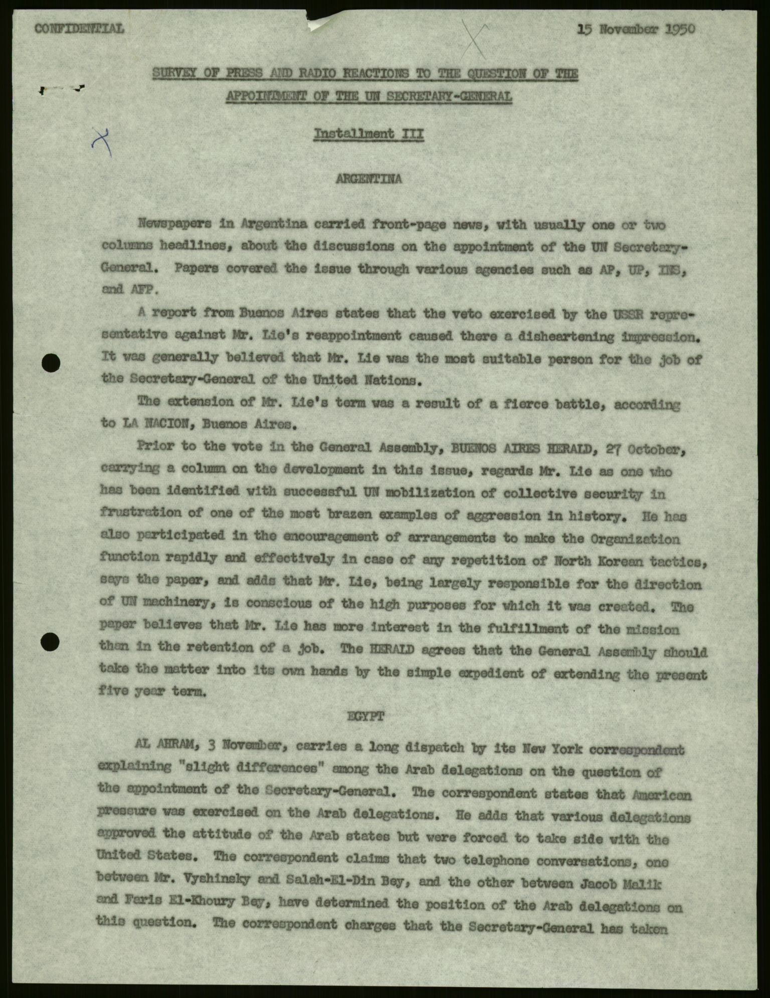 Lie, Trygve, AV/RA-PA-1407/D/L0019: Generalsekretærens papirer., 1946-1953, p. 45