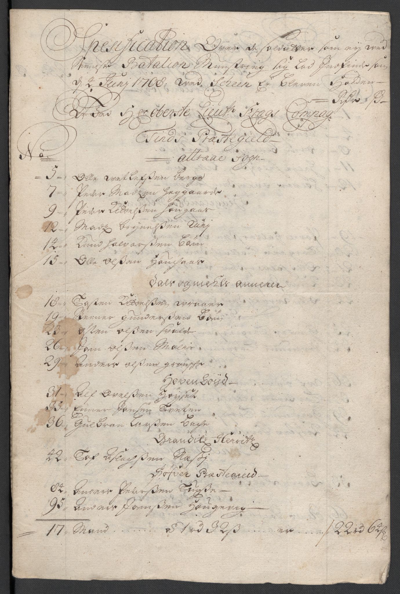 Rentekammeret inntil 1814, Reviderte regnskaper, Fogderegnskap, RA/EA-4092/R36/L2118: Fogderegnskap Øvre og Nedre Telemark og Bamble, 1708-1709, p. 56