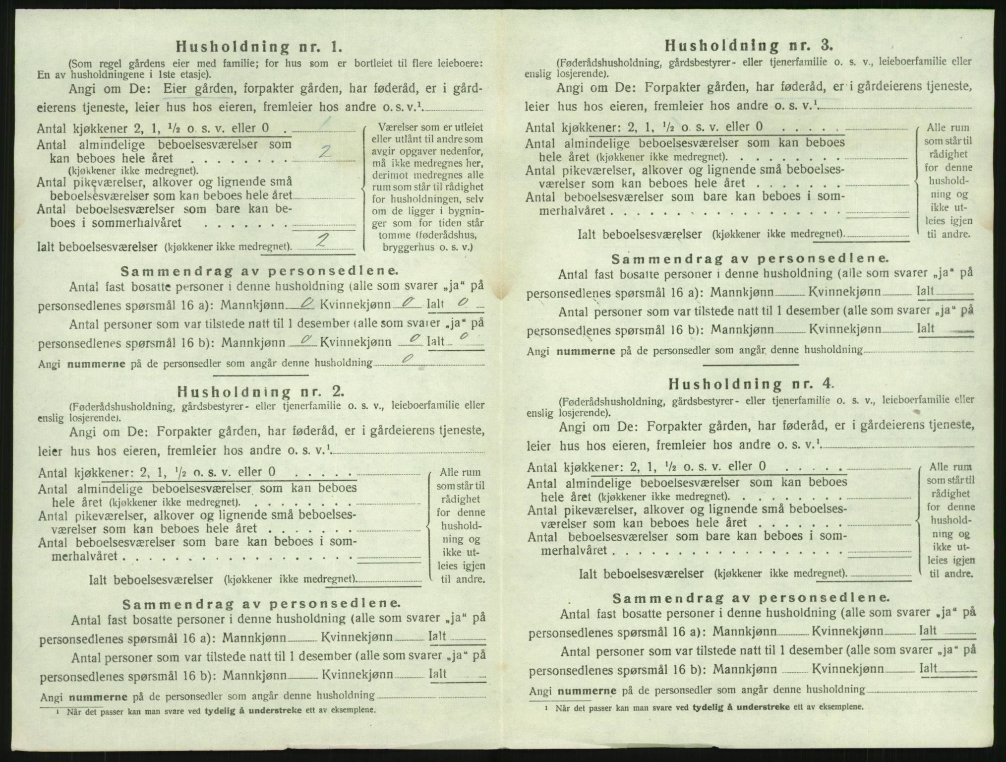 SAKO, 1920 census for Brunlanes, 1920, p. 1186