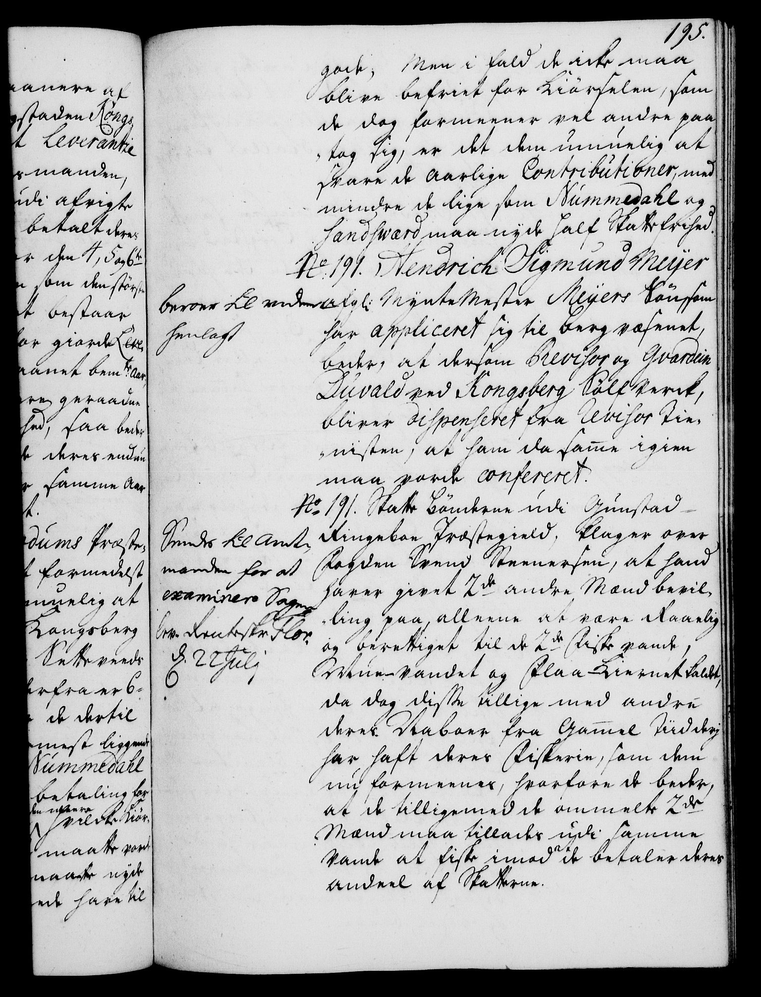 Rentekammeret, Kammerkanselliet, RA/EA-3111/G/Gh/Gha/L0015: Norsk ekstraktmemorialprotokoll (merket RK 53.60), 1733, p. 195