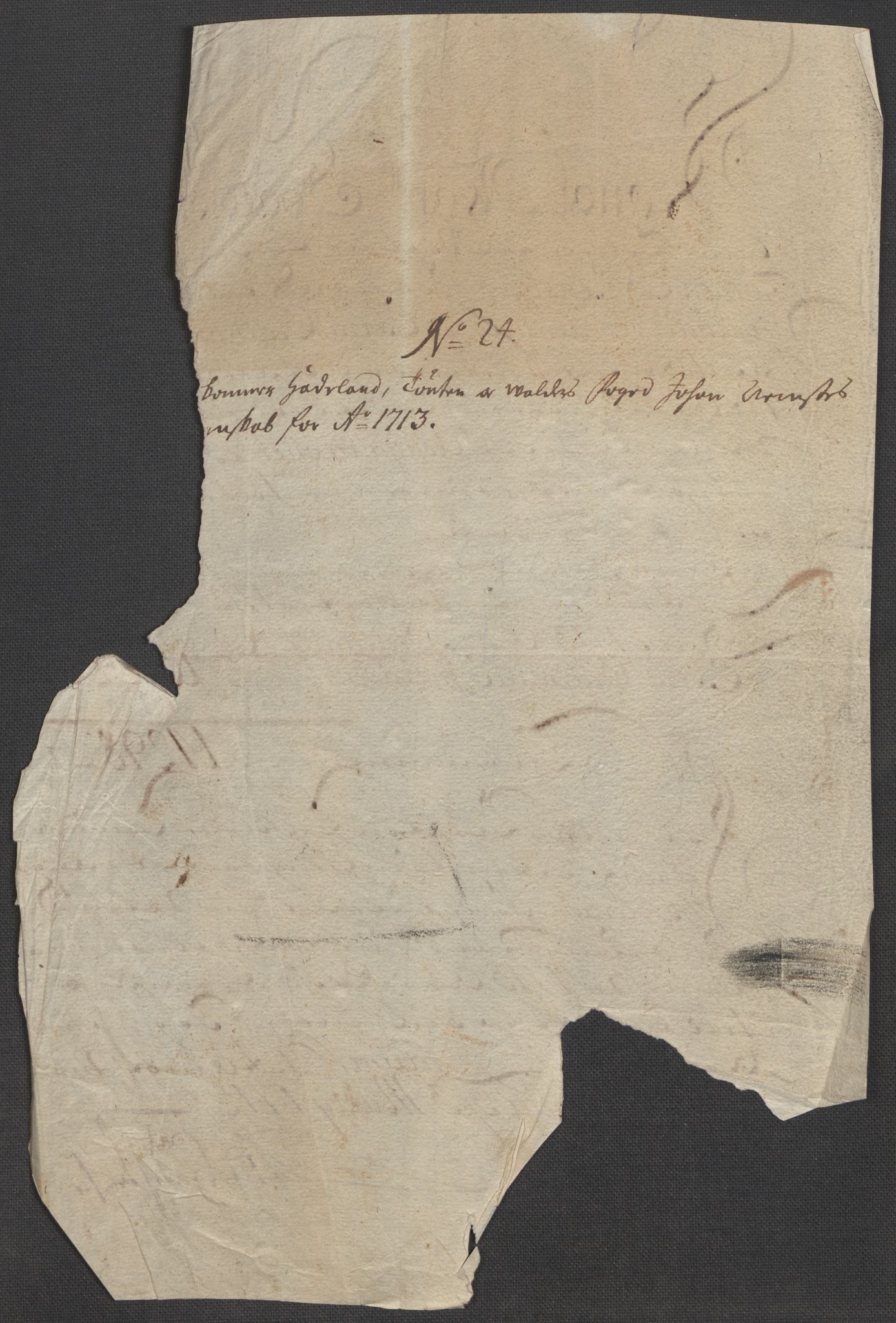 Rentekammeret inntil 1814, Reviderte regnskaper, Fogderegnskap, RA/EA-4092/R18/L1311: Fogderegnskap Hadeland, Toten og Valdres, 1713, p. 306