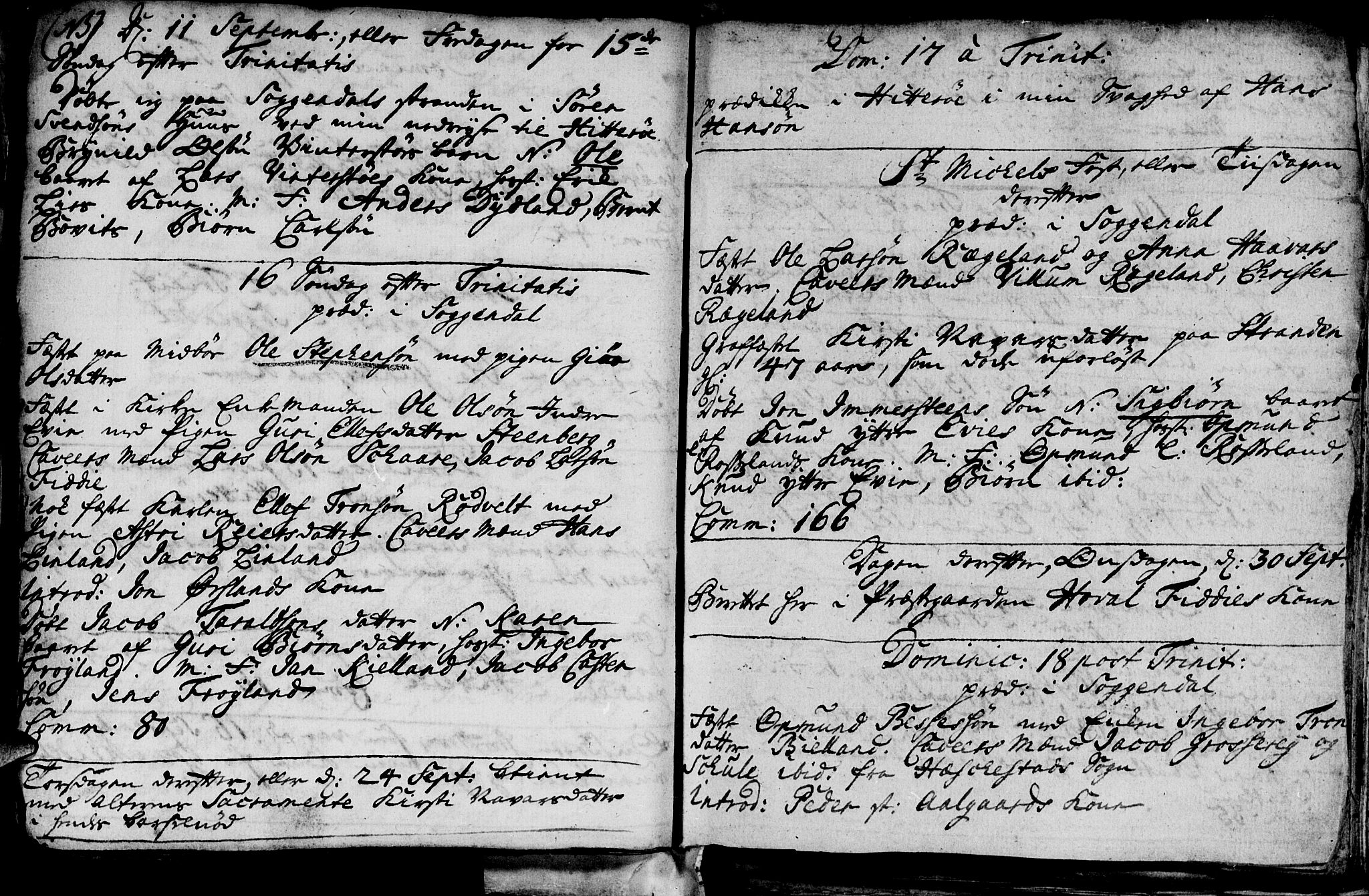 Sokndal sokneprestkontor, AV/SAST-A-101808: Parish register (official) no. A 1, 1729-1740