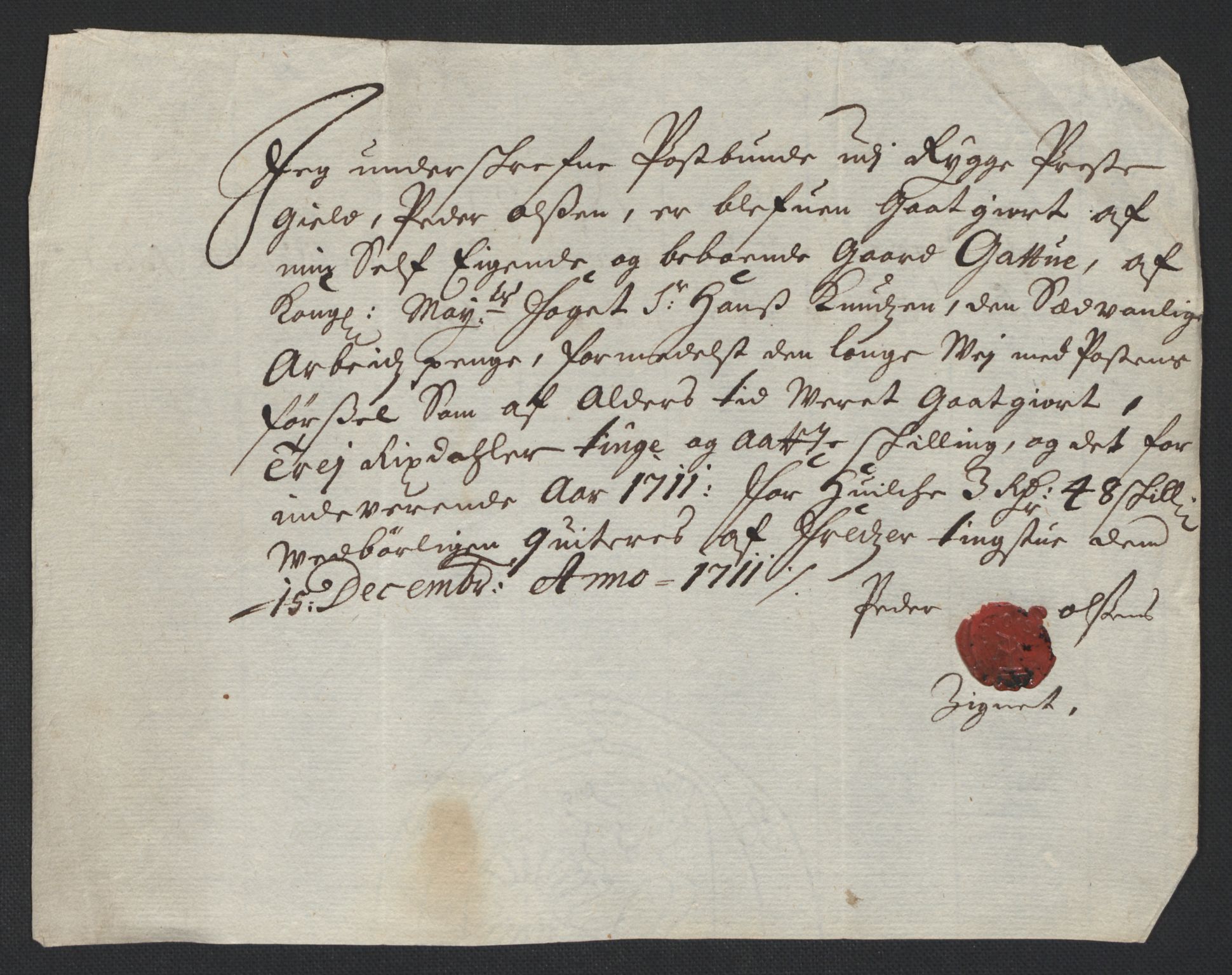 Rentekammeret inntil 1814, Reviderte regnskaper, Fogderegnskap, AV/RA-EA-4092/R04/L0136: Fogderegnskap Moss, Onsøy, Tune, Veme og Åbygge, 1711, p. 218