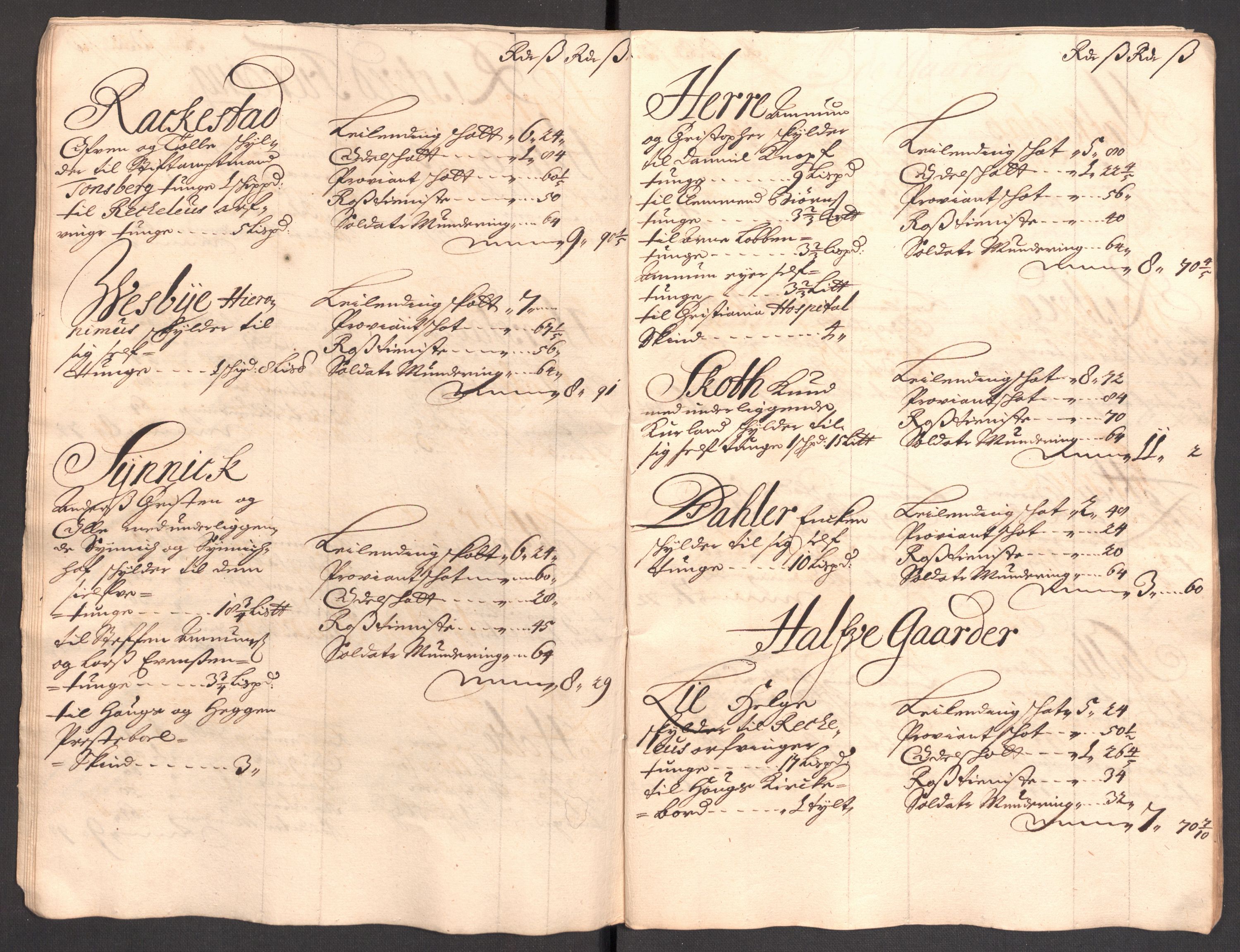 Rentekammeret inntil 1814, Reviderte regnskaper, Fogderegnskap, AV/RA-EA-4092/R30/L1696: Fogderegnskap Hurum, Røyken, Eiker og Lier, 1698-1699, p. 99