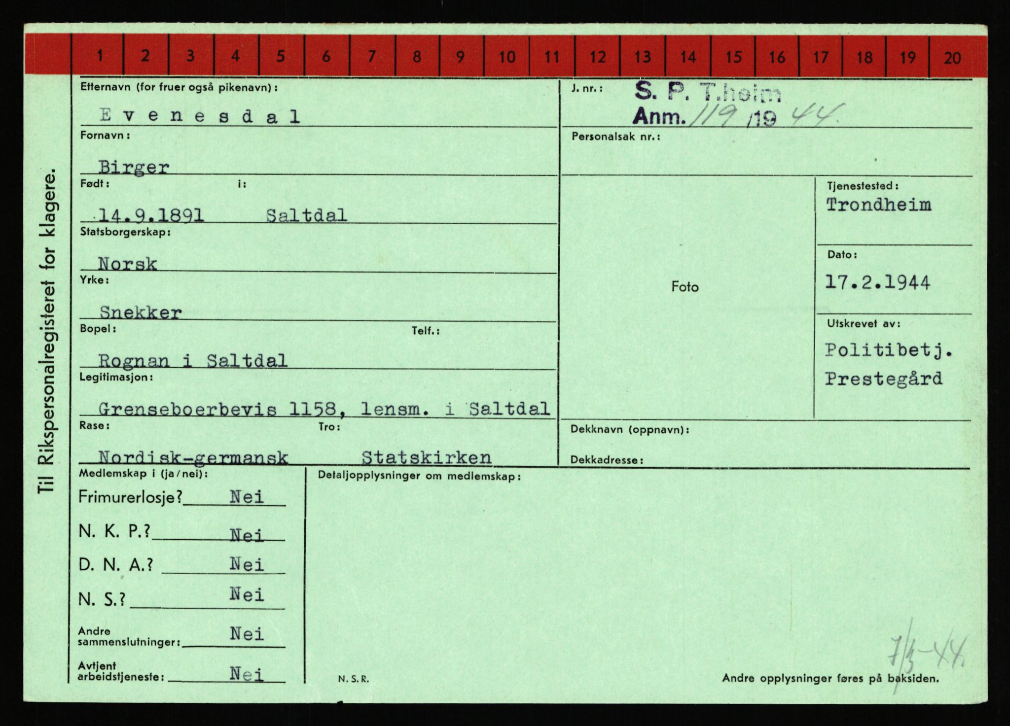 Statspolitiet - Hovedkontoret / Osloavdelingen, AV/RA-S-1329/C/Ca/L0004: Eid - funn av gjenstander	, 1943-1945, p. 2302