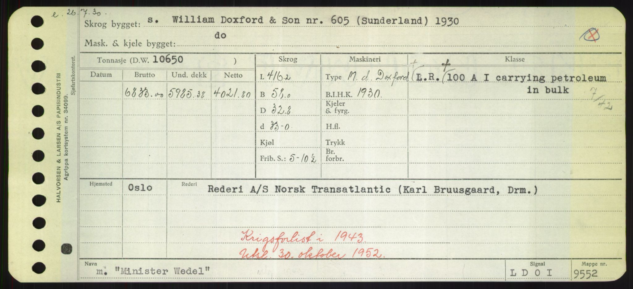 Sjøfartsdirektoratet med forløpere, Skipsmålingen, AV/RA-S-1627/H/Hd/L0025: Fartøy, Min-Mås, p. 27