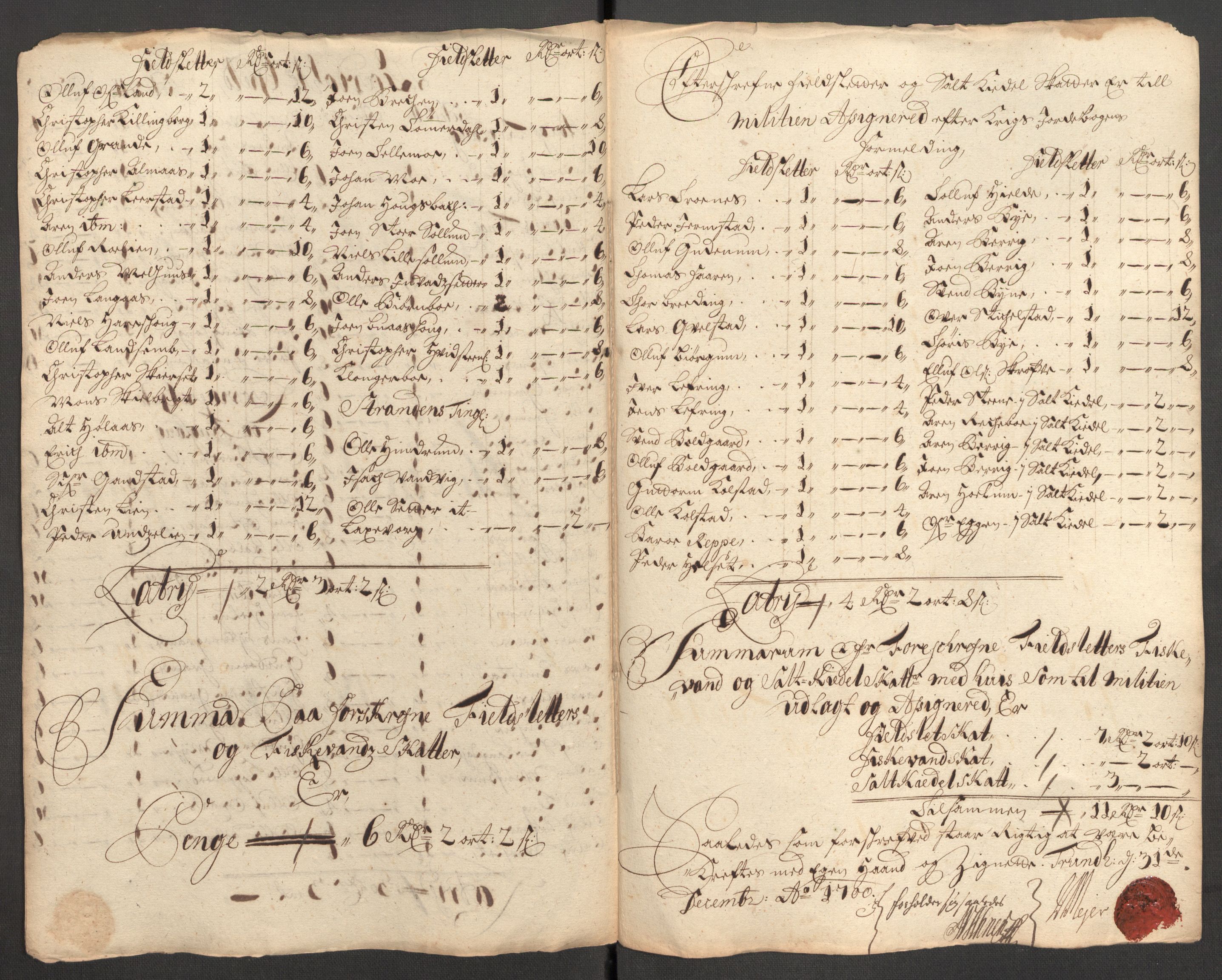Rentekammeret inntil 1814, Reviderte regnskaper, Fogderegnskap, RA/EA-4092/R62/L4192: Fogderegnskap Stjørdal og Verdal, 1700, p. 205