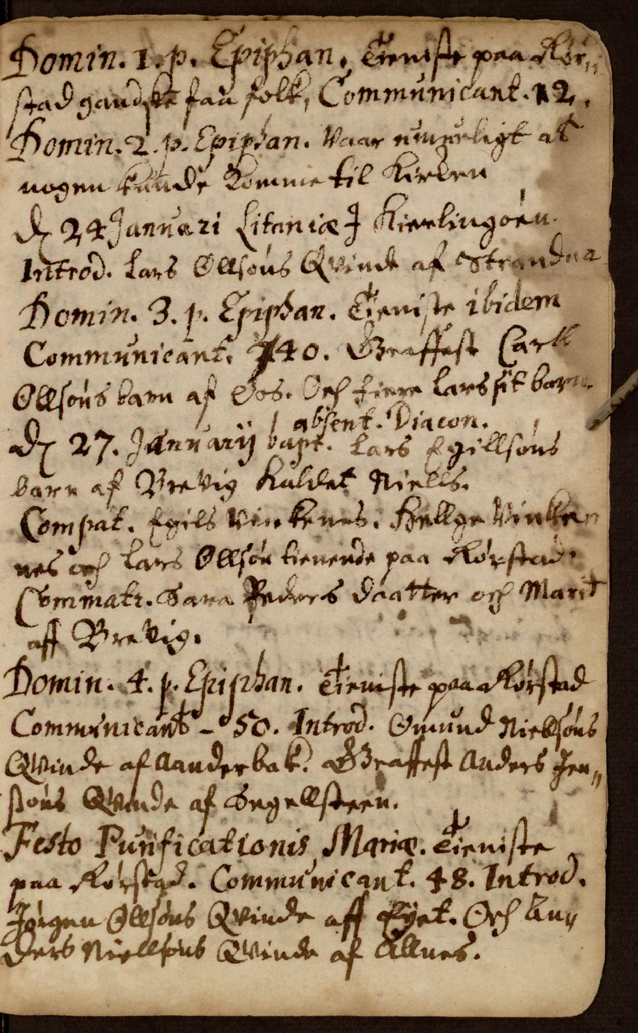 Spesialsamlingene, NTNU/SPESIALSAMLINGENE/M/XA-Oct-90: Other parish register no. XA Oct. 90, 1683-1685