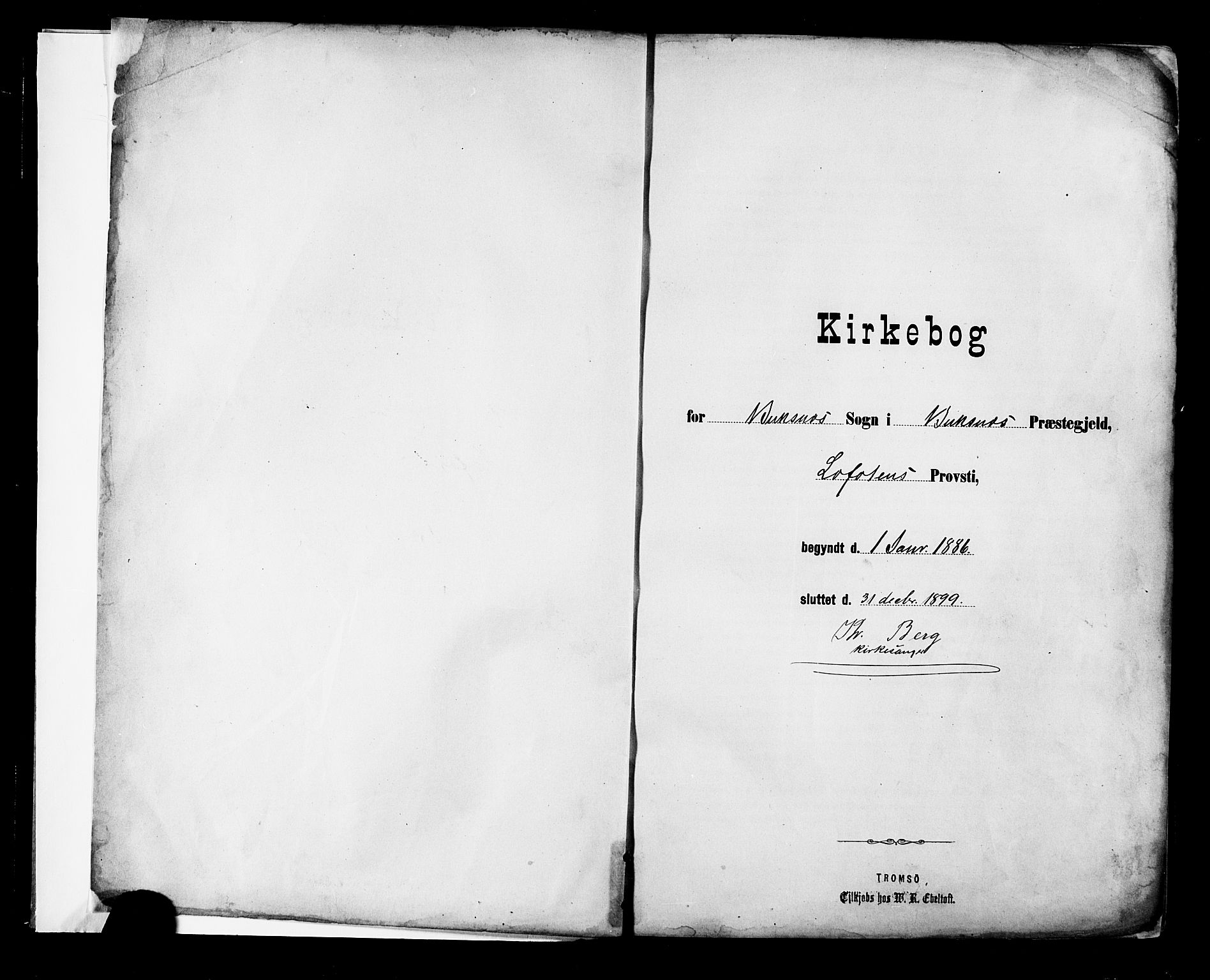 Ministerialprotokoller, klokkerbøker og fødselsregistre - Nordland, SAT/A-1459/881/L1167: Parish register (copy) no. 881C04, 1886-1899