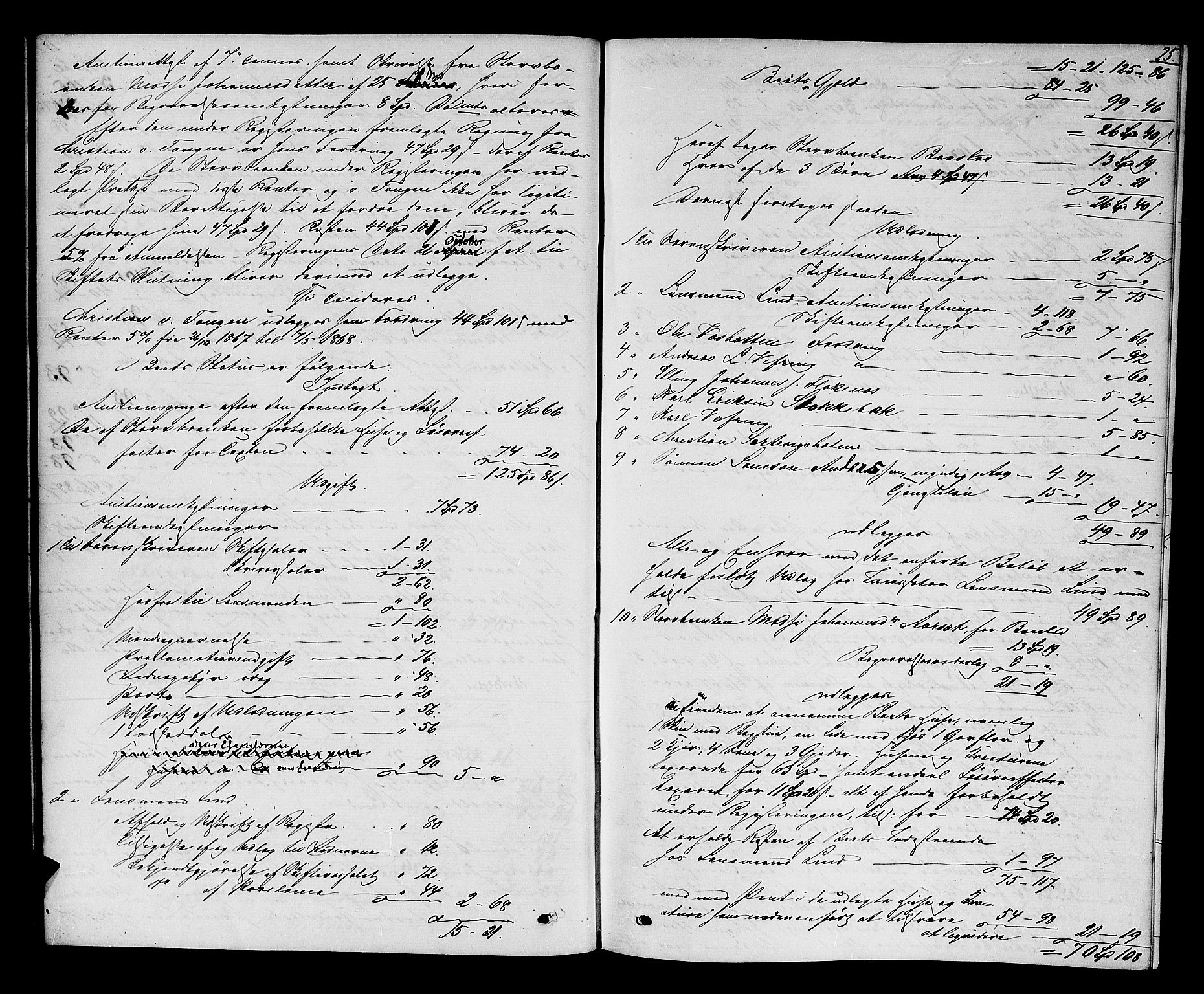 Sunnfjord tingrett, AV/SAB-A-3201/1/H/Hd/L0004: Skifteutlodningsprotokoll, 1868-1874, p. 24b-25a