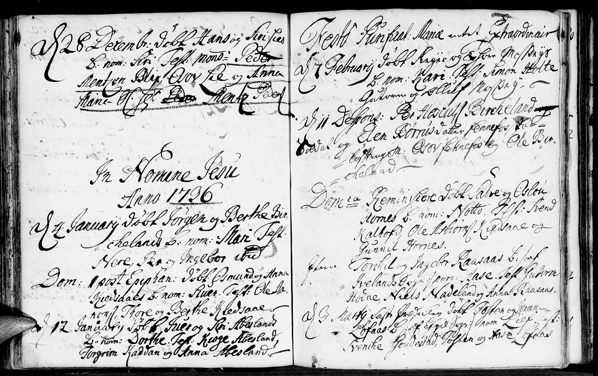 Evje sokneprestkontor, AV/SAK-1111-0008/F/Fa/Fab/L0001: Parish register (official) no. A 1, 1704-1764, p. 124-125