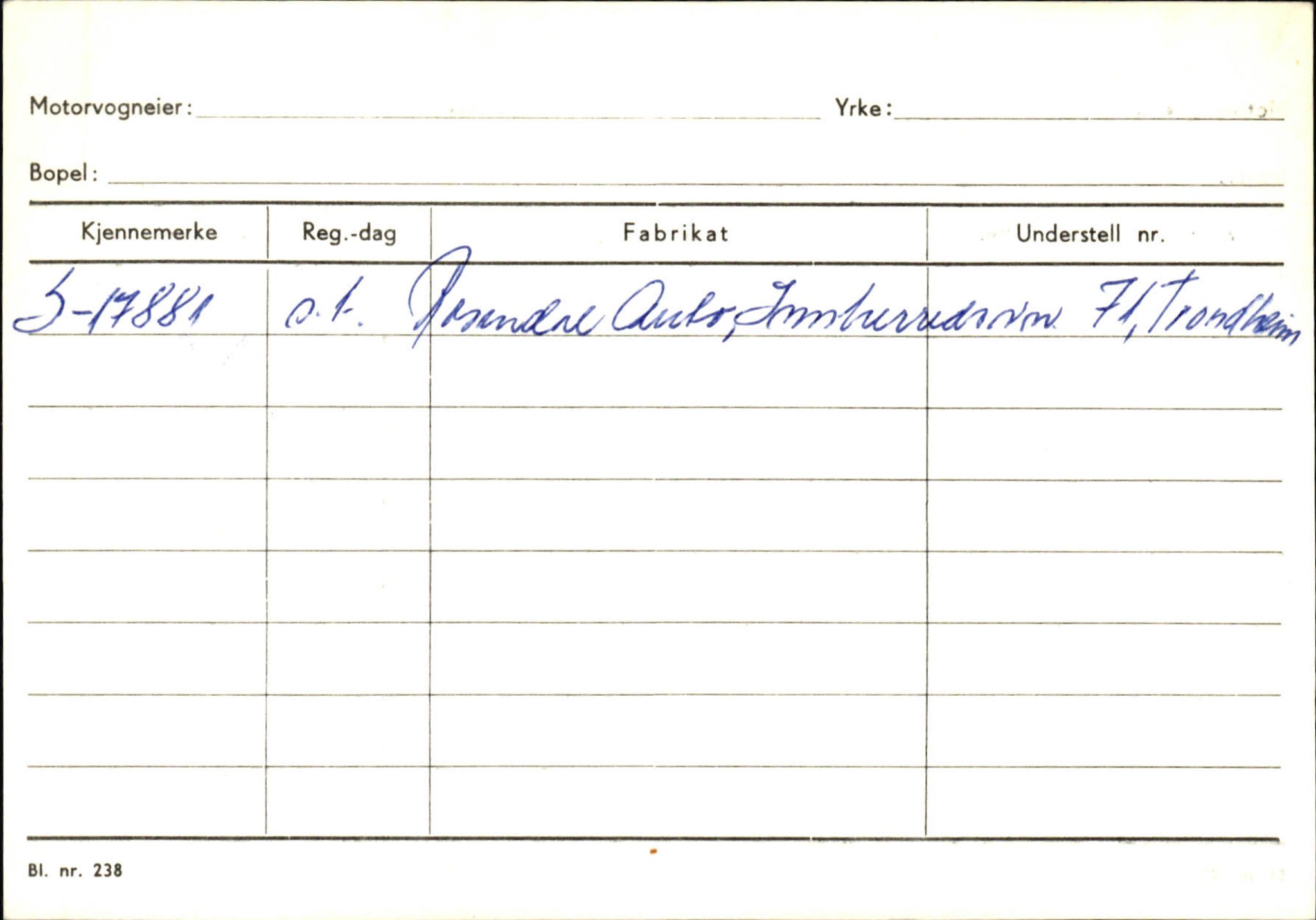 Statens vegvesen, Sogn og Fjordane vegkontor, SAB/A-5301/4/F/L0124: Eigarregister Sogndal A-U, 1945-1975, p. 2734