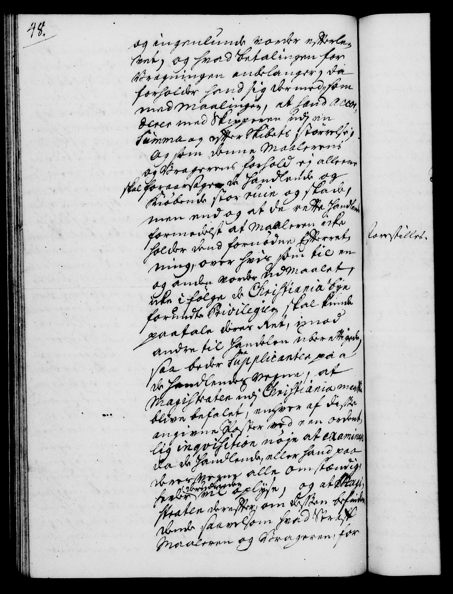 Rentekammeret, Kammerkanselliet, RA/EA-3111/G/Gh/Gha/L0021: Norsk ekstraktmemorialprotokoll (merket RK 53.66), 1739, p. 48