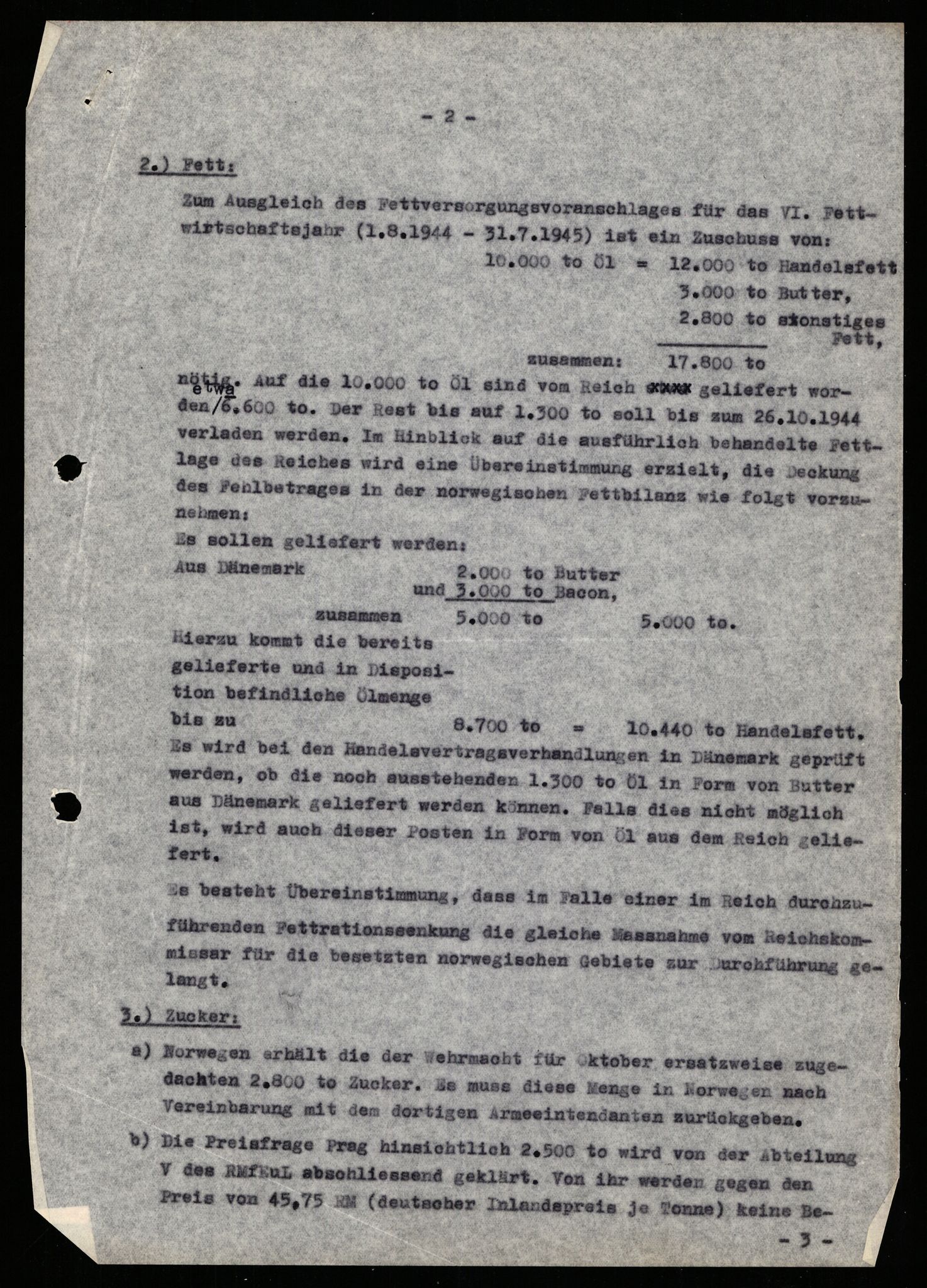 Forsvarets Overkommando. 2 kontor. Arkiv 11.4. Spredte tyske arkivsaker, AV/RA-RAFA-7031/D/Dar/Darb/L0002: Reichskommissariat, 1940-1945, p. 1232