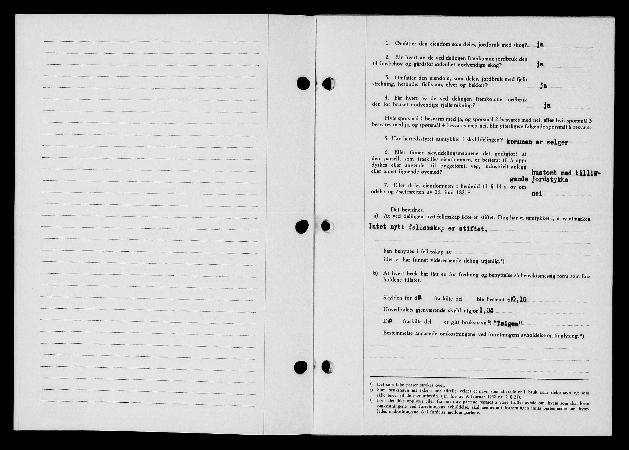 Flekkefjord sorenskriveri, SAK/1221-0001/G/Gb/Gba/L0061: Mortgage book no. A-9, 1946-1947, Diary no: : 77/1947