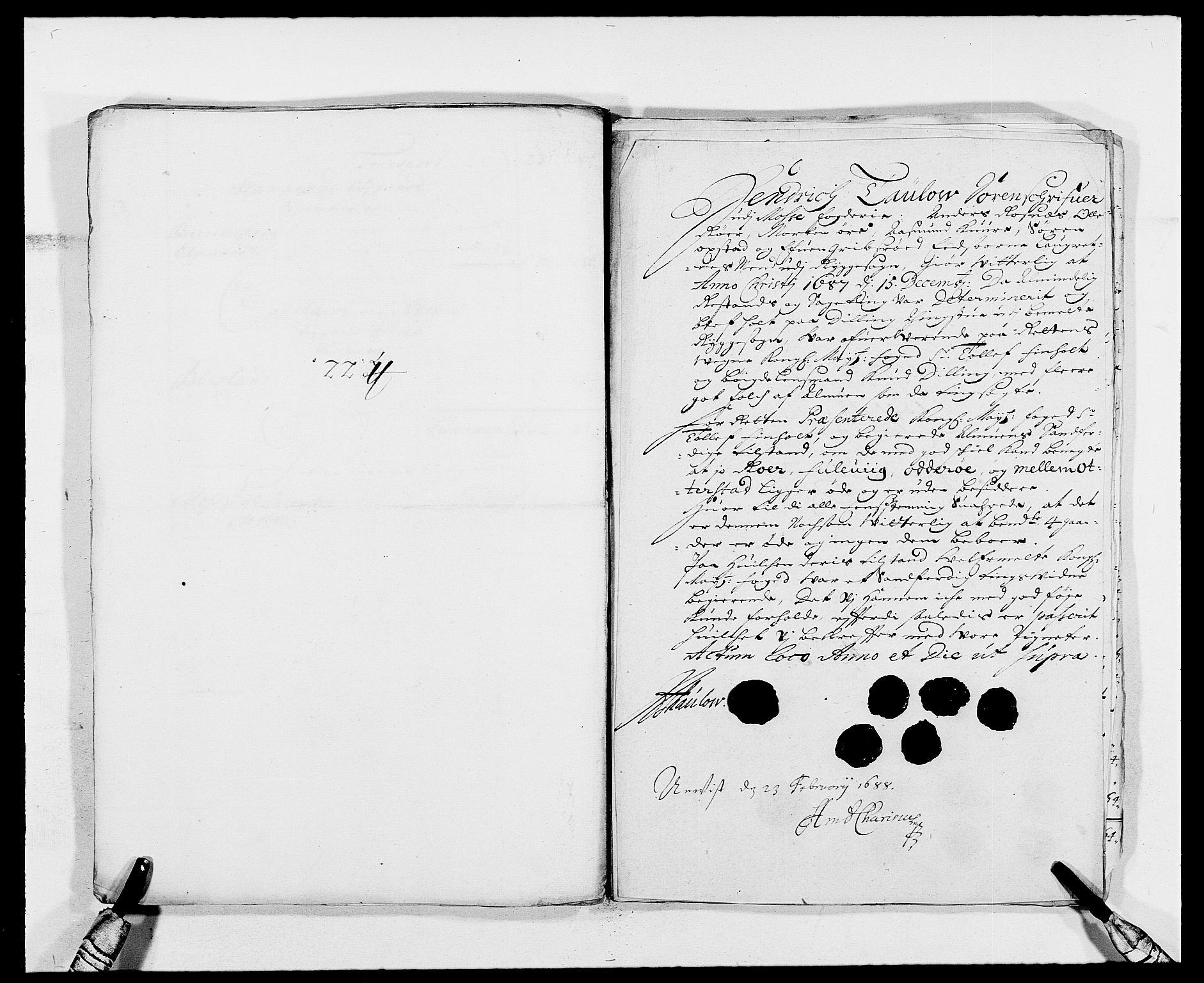 Rentekammeret inntil 1814, Reviderte regnskaper, Fogderegnskap, AV/RA-EA-4092/R02/L0107: Fogderegnskap Moss og Verne kloster, 1685-1691, p. 179