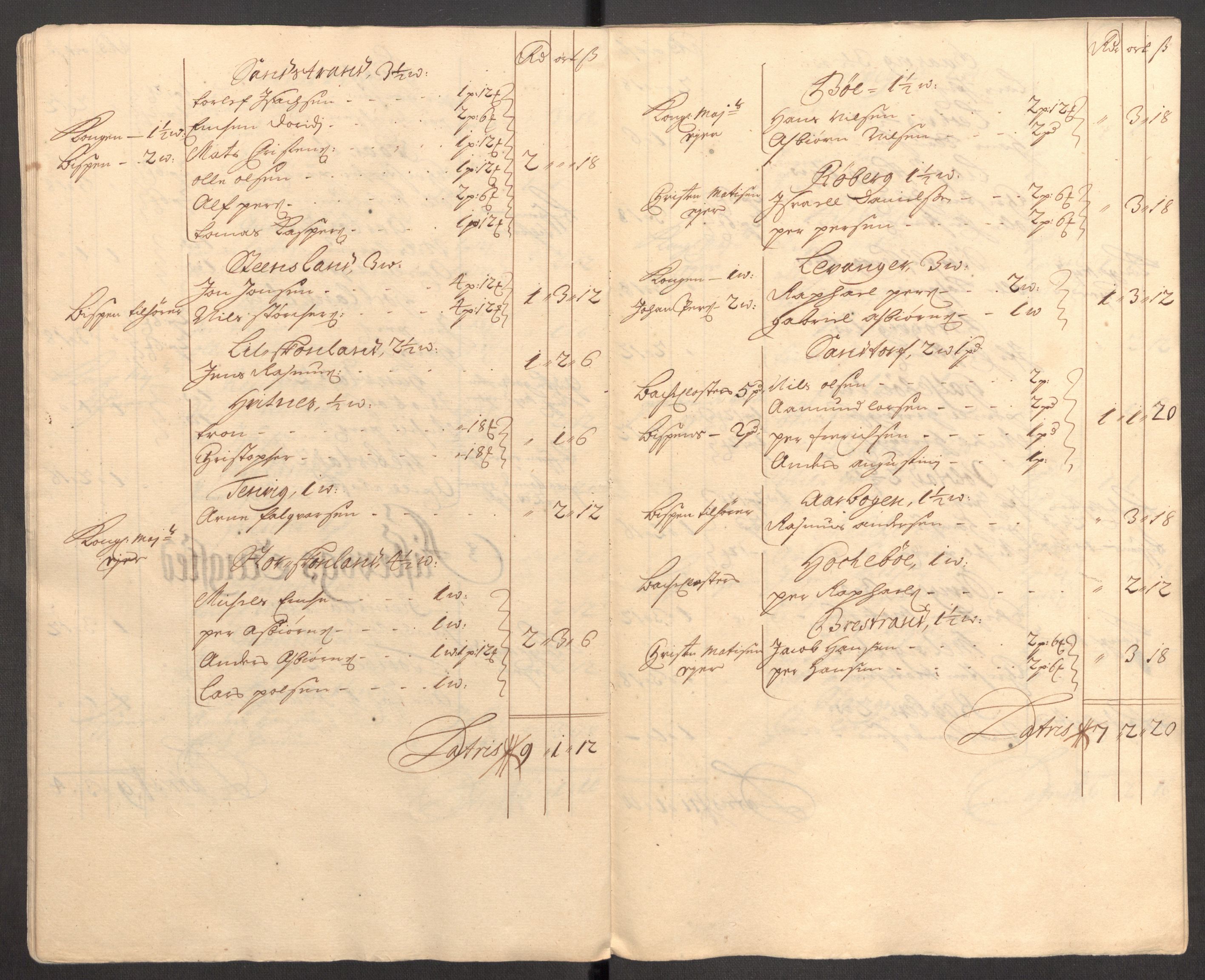 Rentekammeret inntil 1814, Reviderte regnskaper, Fogderegnskap, AV/RA-EA-4092/R68/L4756: Fogderegnskap Senja og Troms, 1705-1707, p. 295