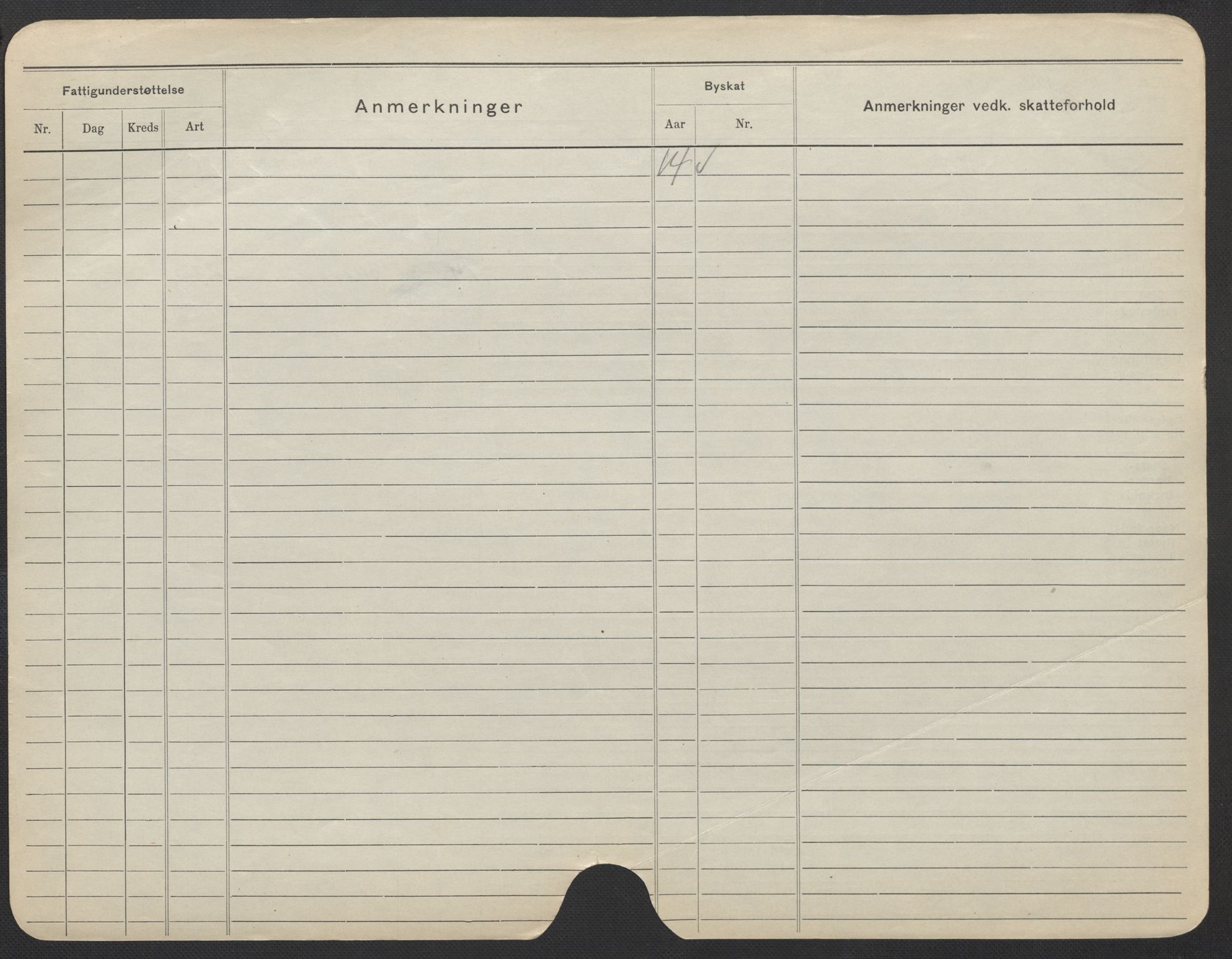 Oslo folkeregister, Registerkort, SAO/A-11715/F/Fa/Fac/L0022: Kvinner, 1906-1914, p. 251b