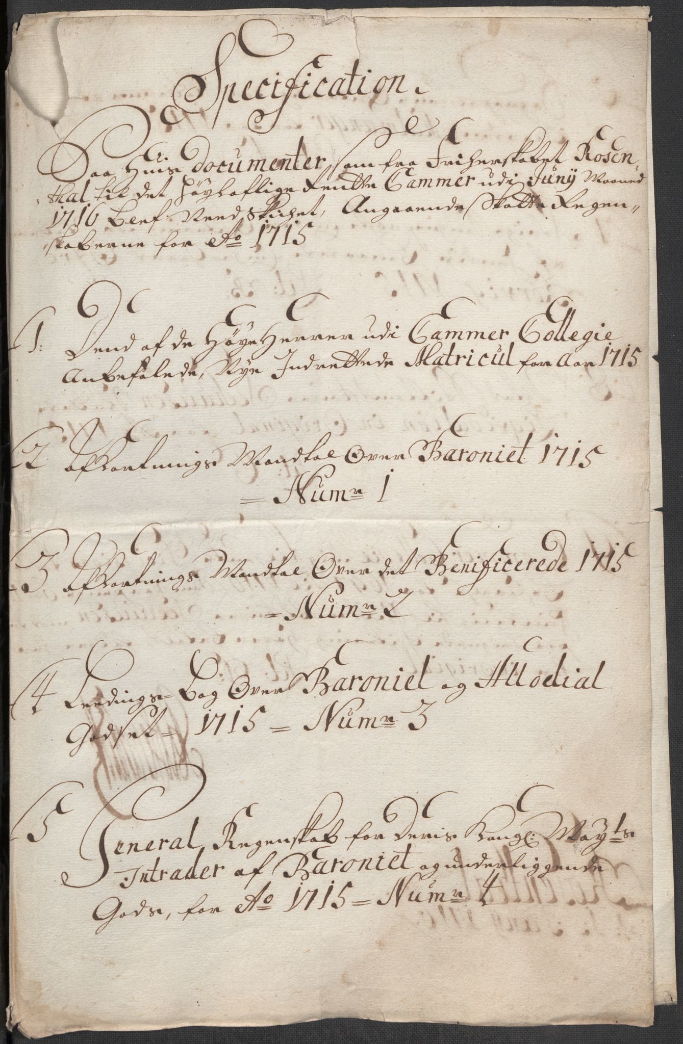 Rentekammeret inntil 1814, Reviderte regnskaper, Fogderegnskap, AV/RA-EA-4092/R49/L3139: Fogderegnskap Rosendal Baroni, 1715-1717, p. 31