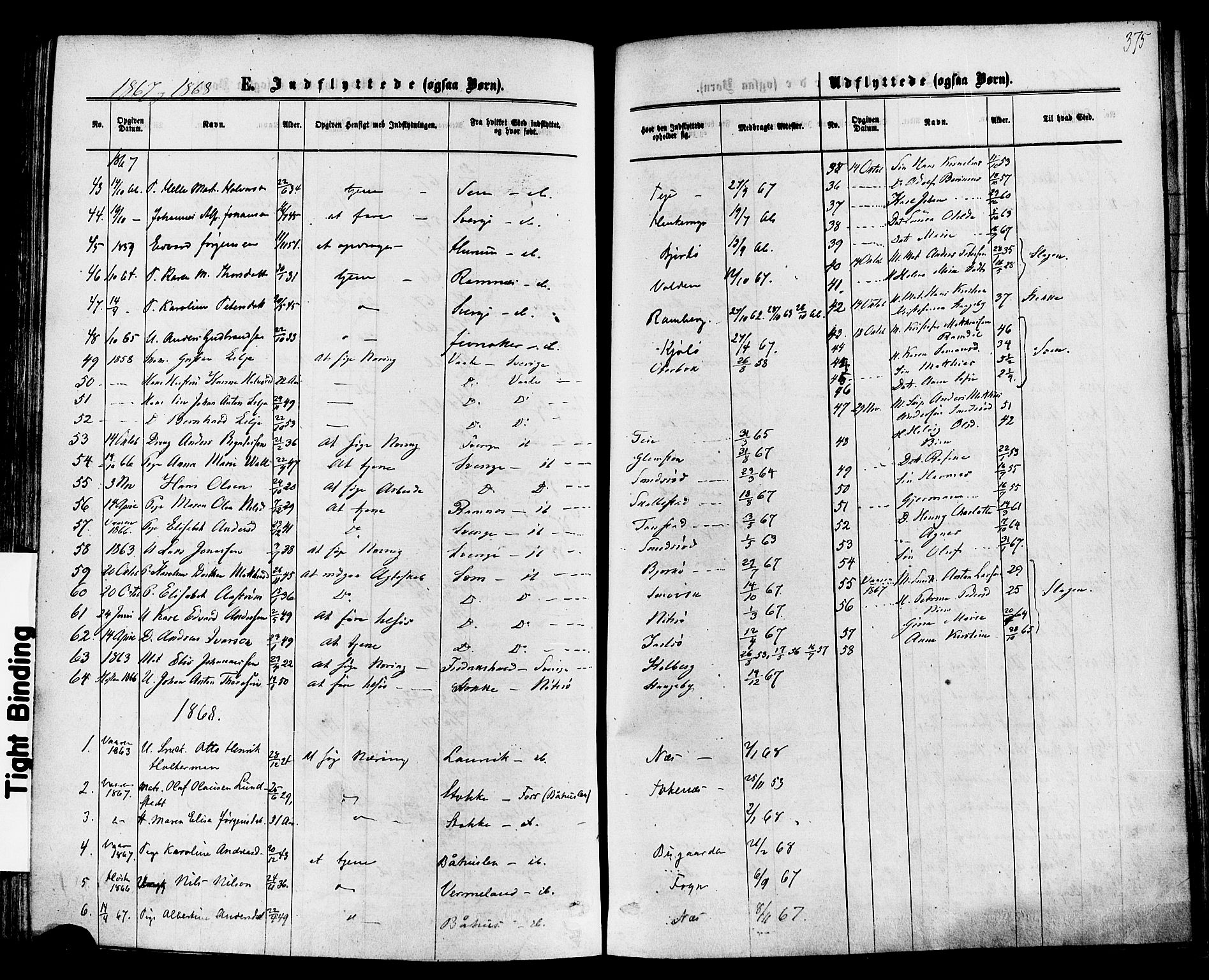 Nøtterøy kirkebøker, SAKO/A-354/F/Fa/L0007: Parish register (official) no. I 7, 1865-1877, p. 375