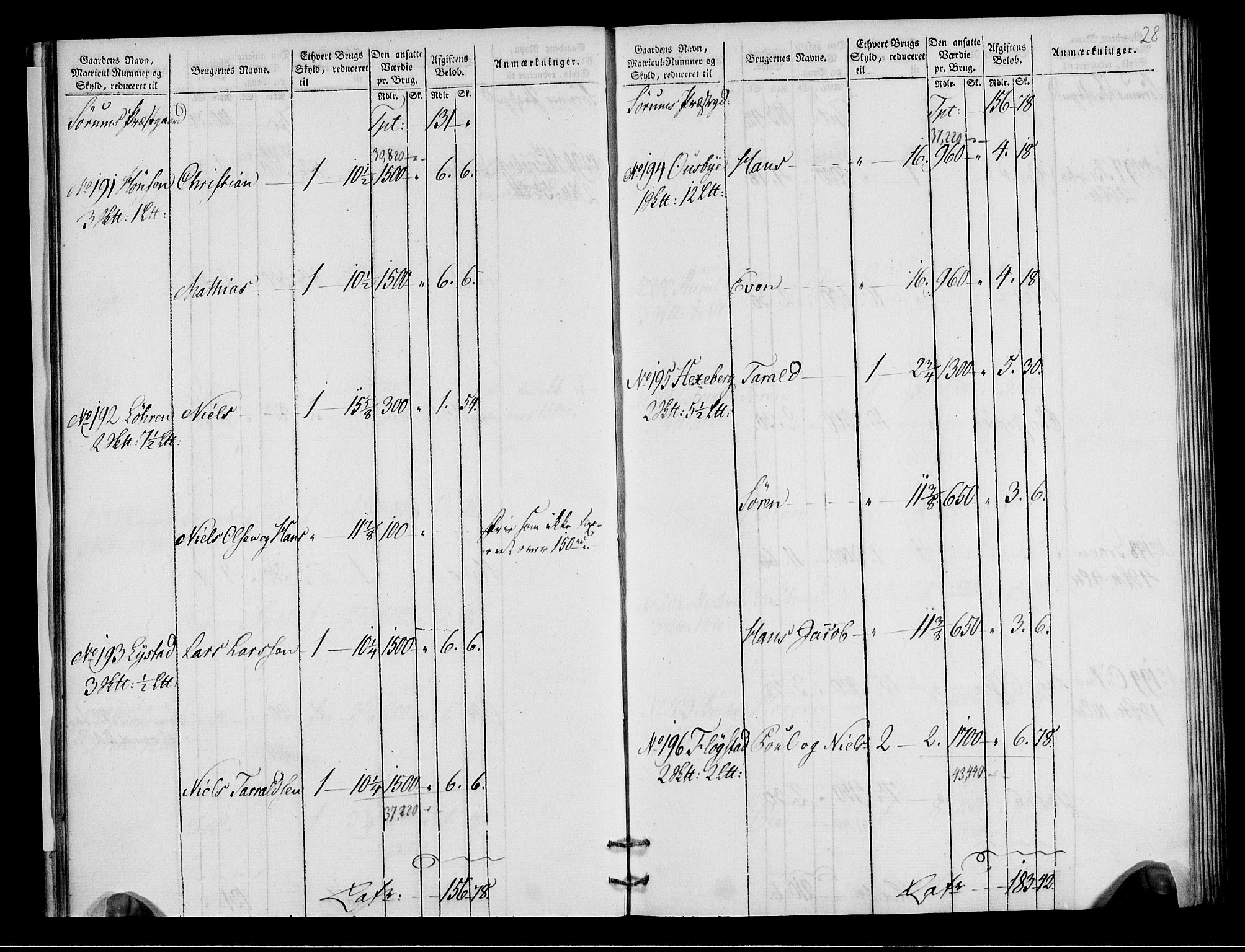 Rentekammeret inntil 1814, Realistisk ordnet avdeling, AV/RA-EA-4070/N/Ne/Nea/L0018: Nedre Romerike fogderi. Oppebørselsregister, 1803-1804, p. 29