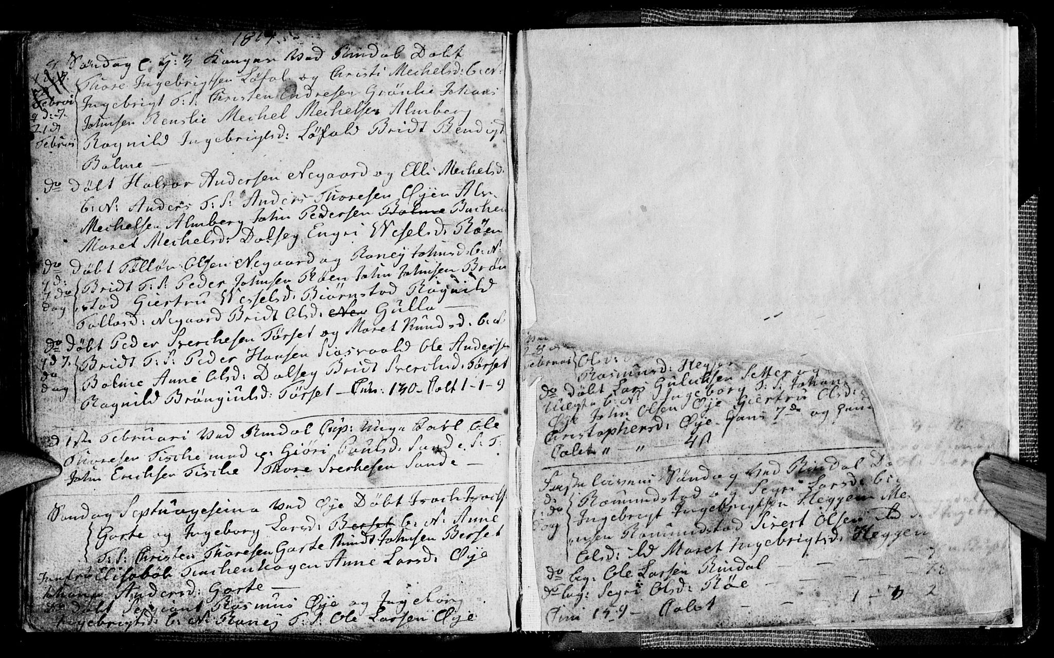 Ministerialprotokoller, klokkerbøker og fødselsregistre - Møre og Romsdal, AV/SAT-A-1454/595/L1049: Parish register (copy) no. 595C01, 1805-1819, p. 118