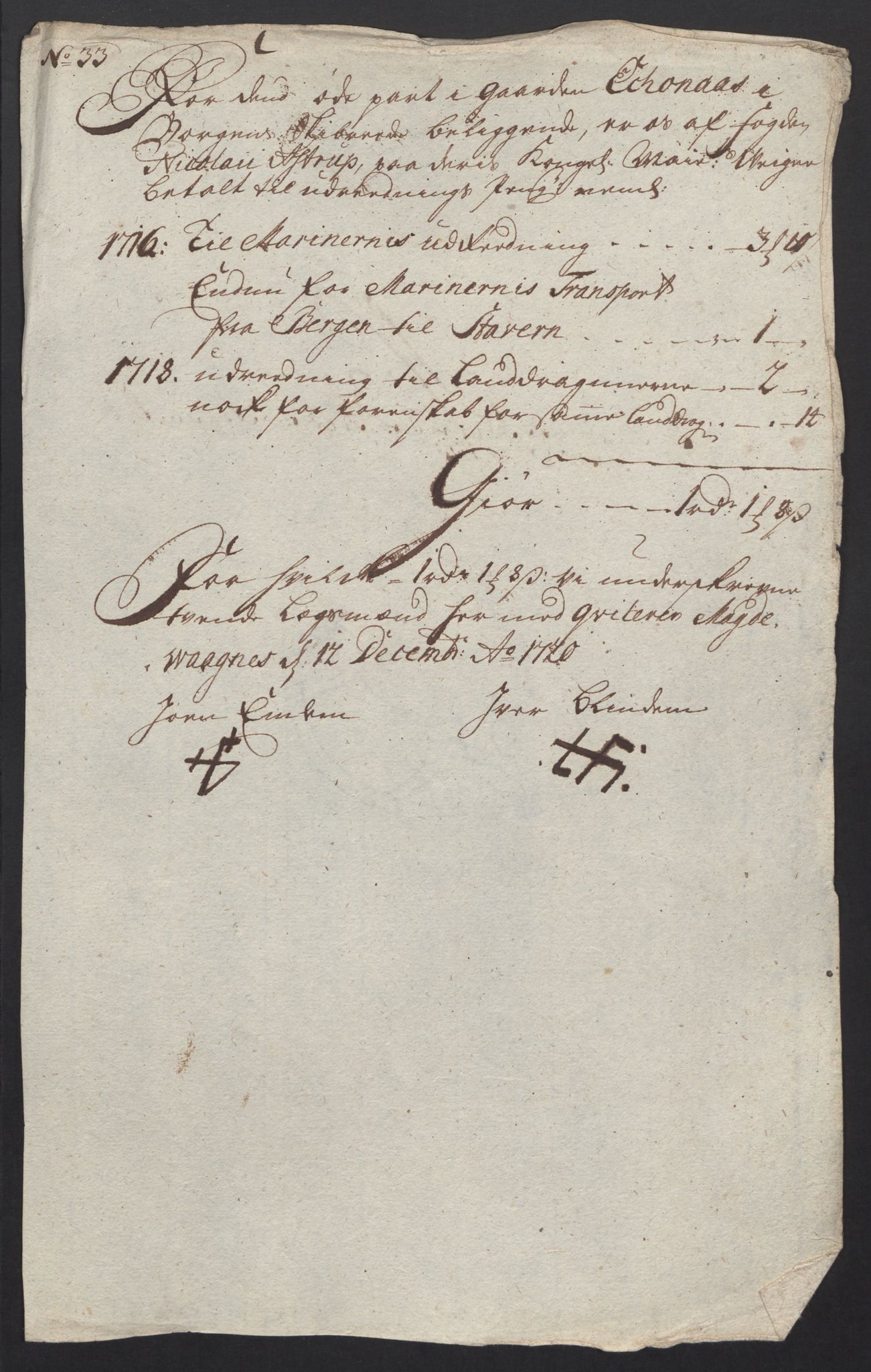 Rentekammeret inntil 1814, Reviderte regnskaper, Fogderegnskap, AV/RA-EA-4092/R54/L3570: Fogderegnskap Sunnmøre, 1718, p. 179