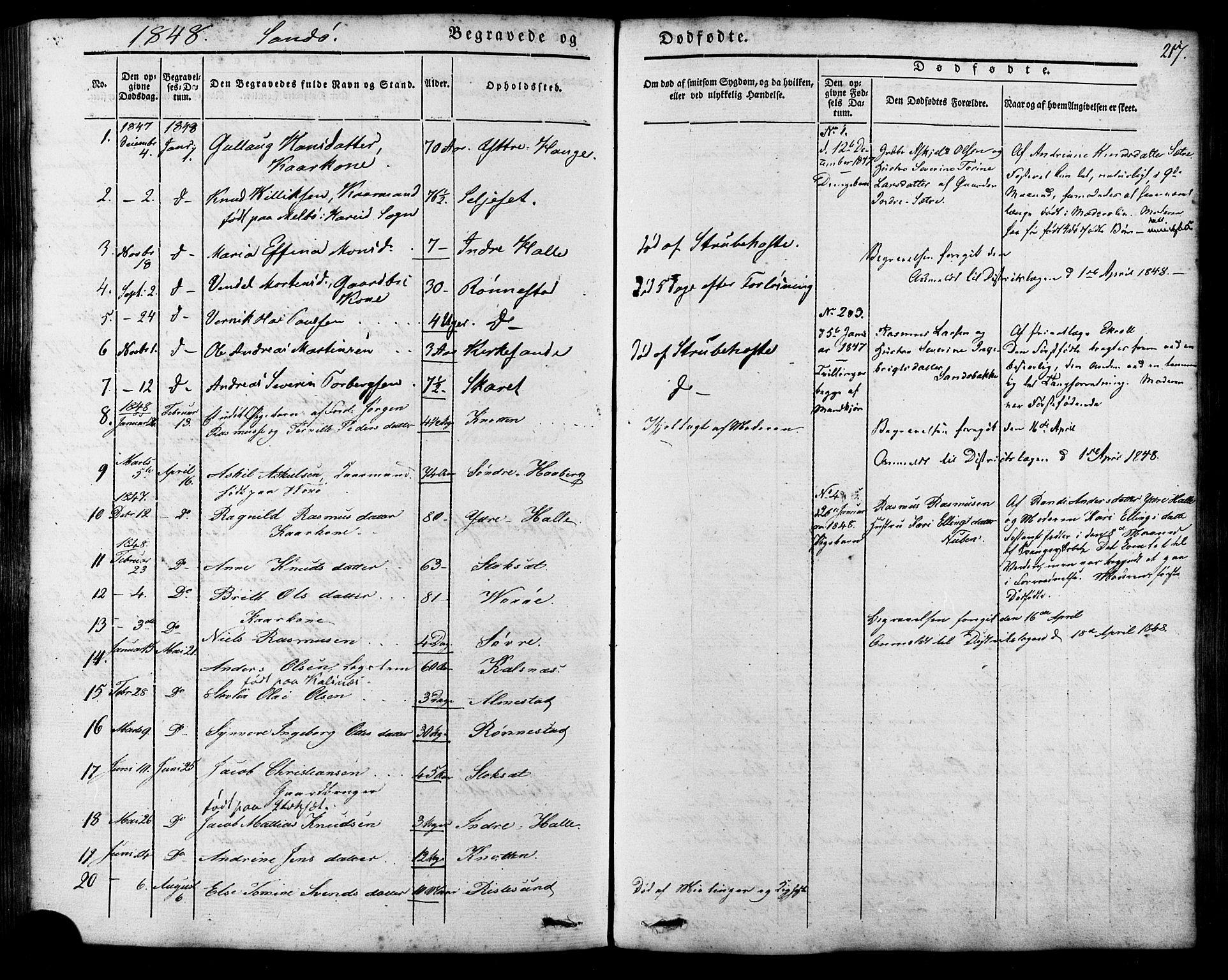 Ministerialprotokoller, klokkerbøker og fødselsregistre - Møre og Romsdal, AV/SAT-A-1454/503/L0034: Parish register (official) no. 503A02, 1841-1884, p. 217