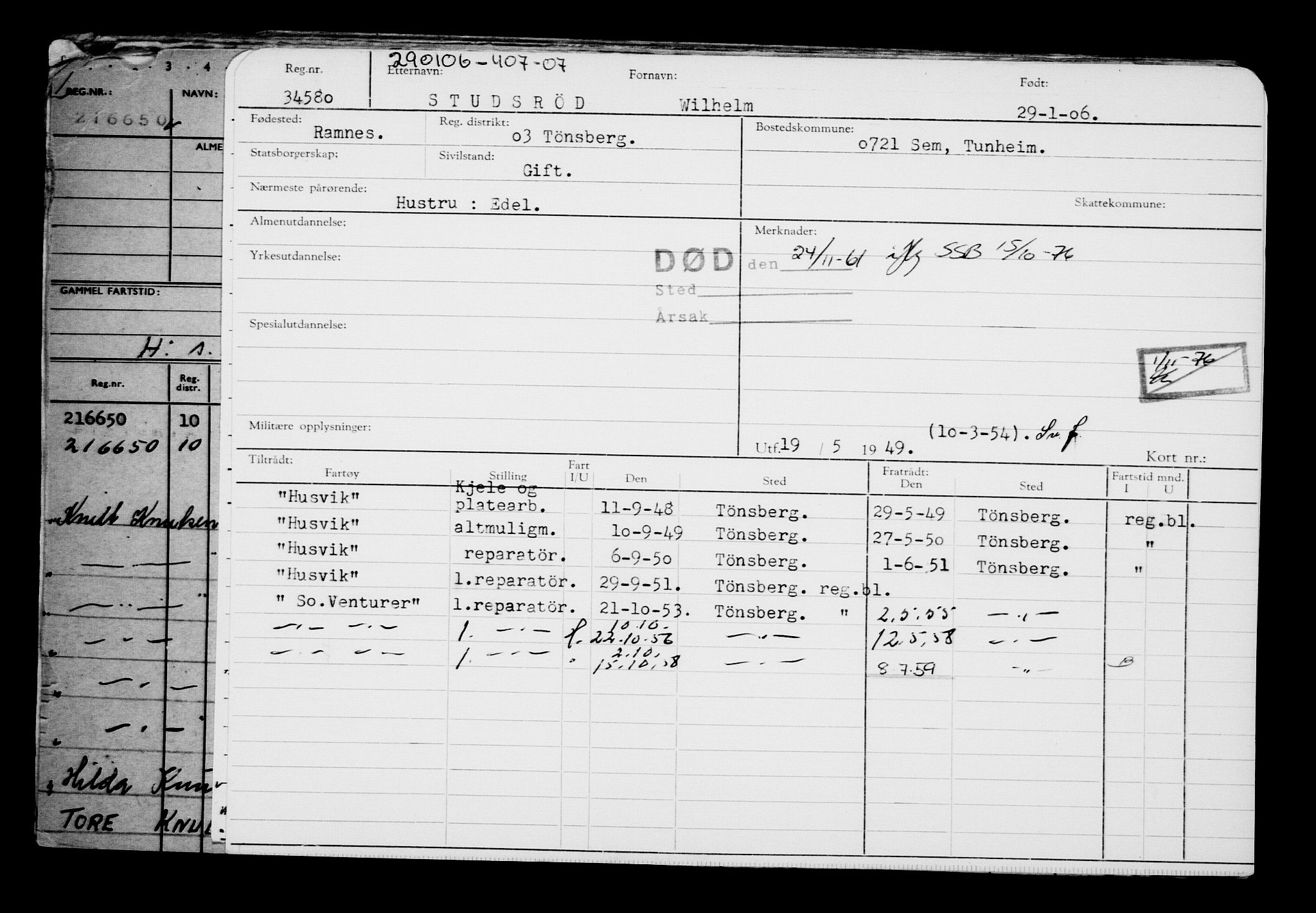 Direktoratet for sjømenn, AV/RA-S-3545/G/Gb/L0063: Hovedkort, 1906, p. 308