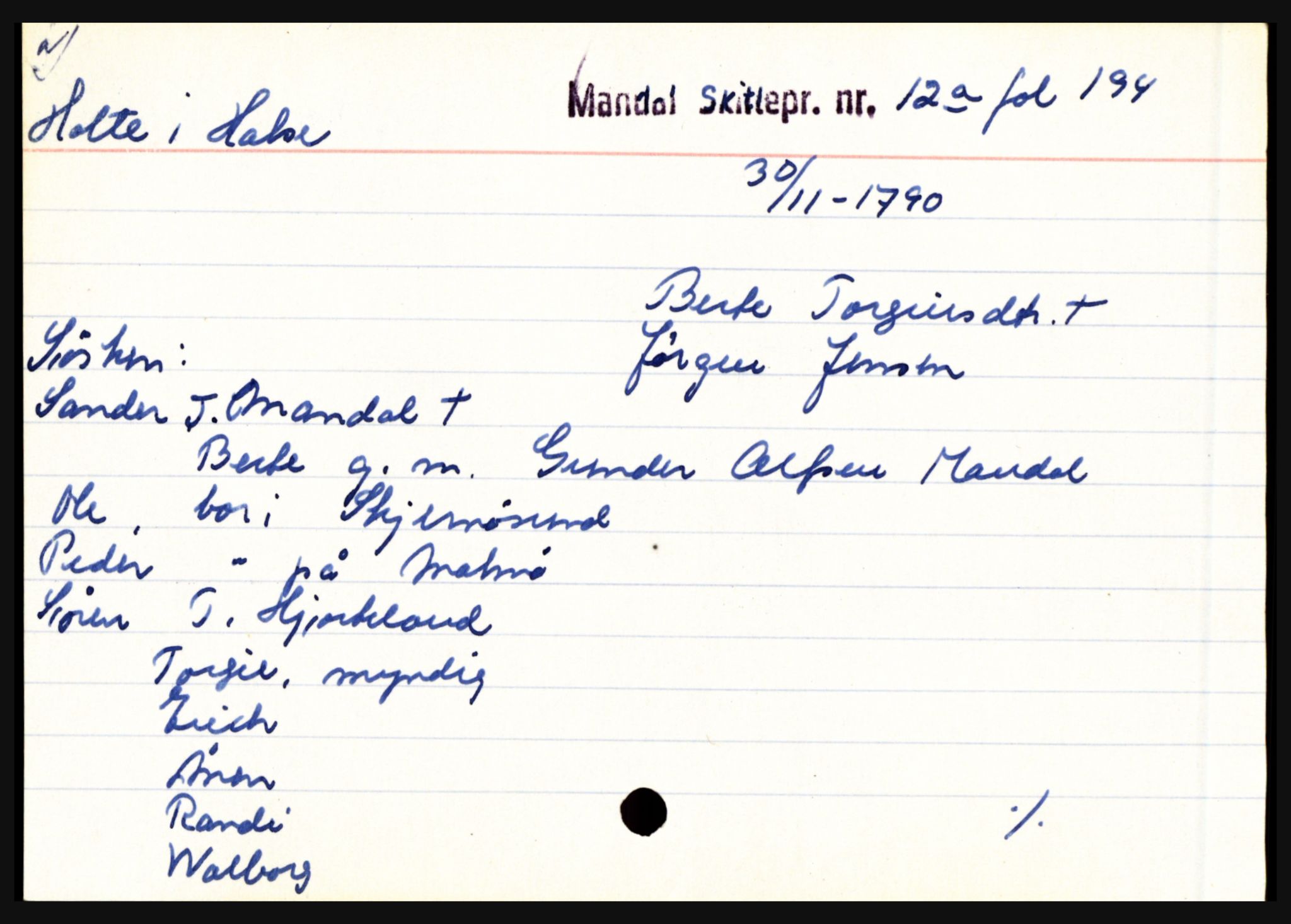 Mandal sorenskriveri, AV/SAK-1221-0005/001/H, p. 9406
