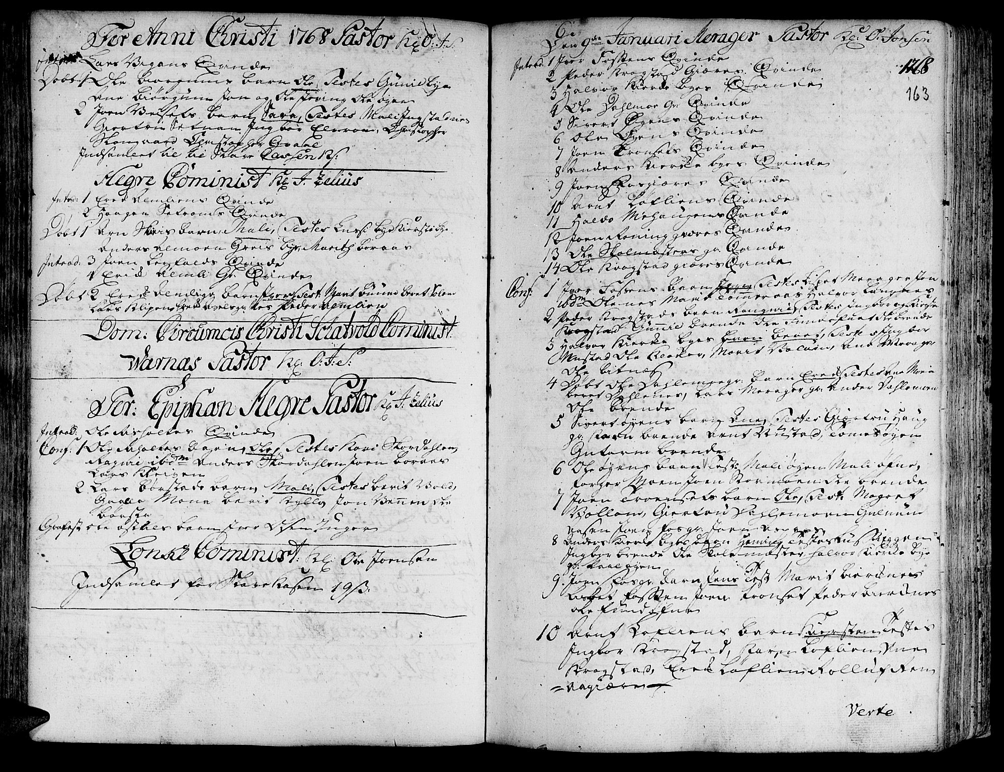 Ministerialprotokoller, klokkerbøker og fødselsregistre - Nord-Trøndelag, SAT/A-1458/709/L0057: Parish register (official) no. 709A05, 1755-1780, p. 163