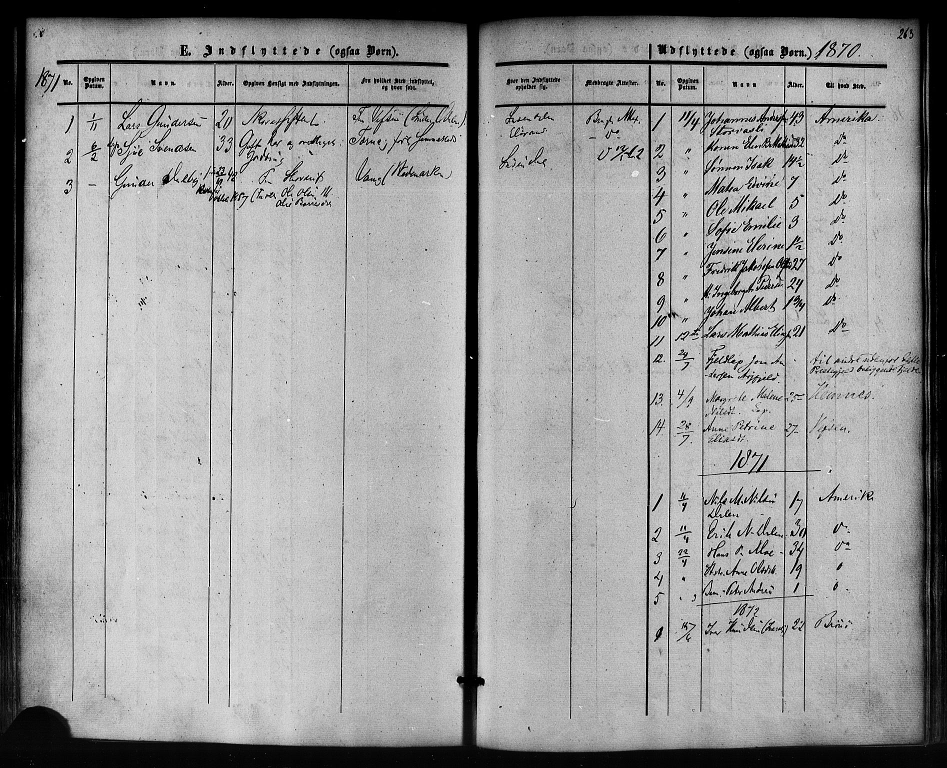 Ministerialprotokoller, klokkerbøker og fødselsregistre - Nordland, SAT/A-1459/823/L0324: Parish register (official) no. 823A01, 1860-1878, p. 263