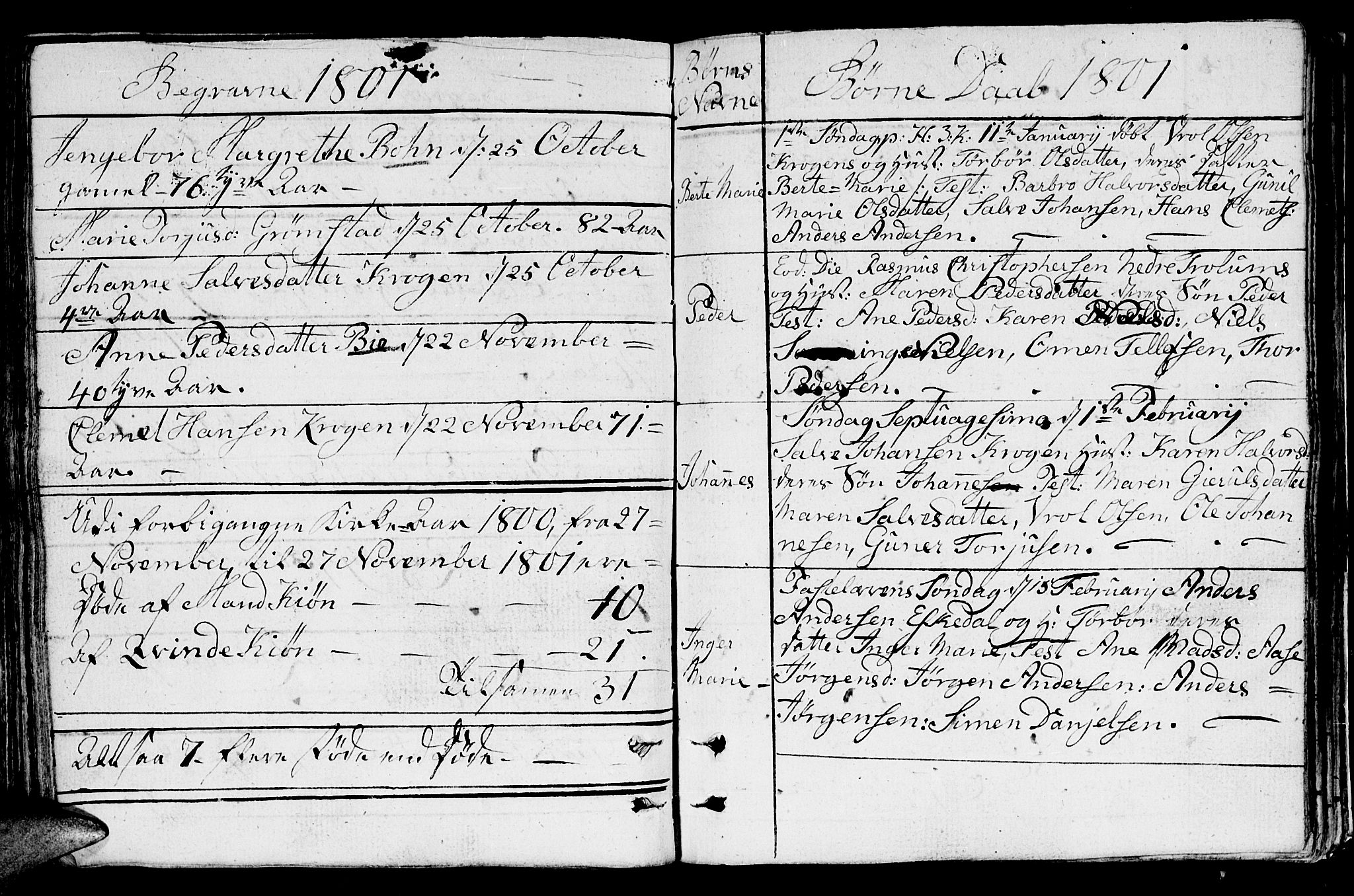 Fjære sokneprestkontor, SAK/1111-0011/F/Fb/L0005: Parish register (copy) no. B 5, 1785-1803, p. 215