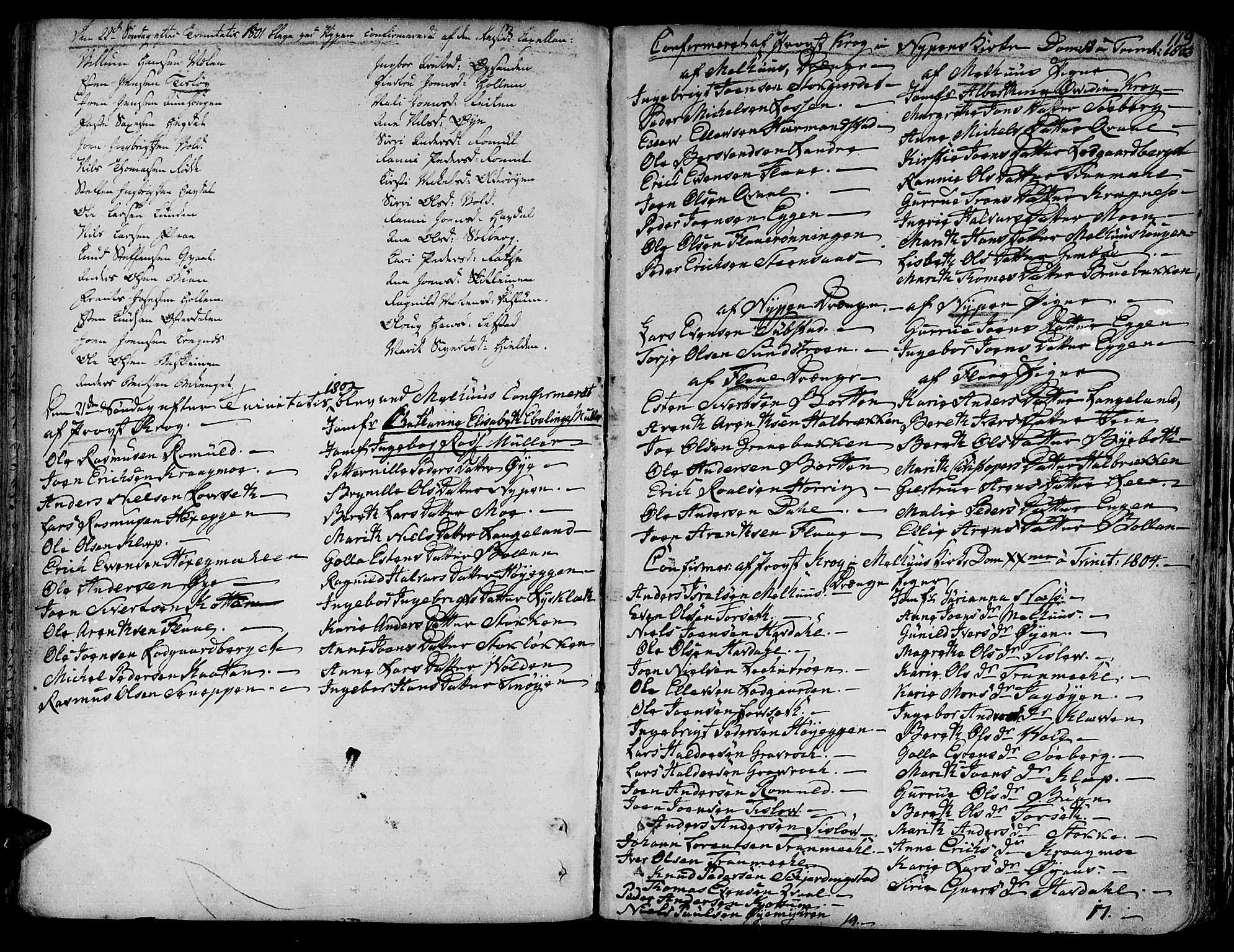 Ministerialprotokoller, klokkerbøker og fødselsregistre - Sør-Trøndelag, AV/SAT-A-1456/691/L1063: Parish register (official) no. 691A02 /3, 1768-1815, p. 119