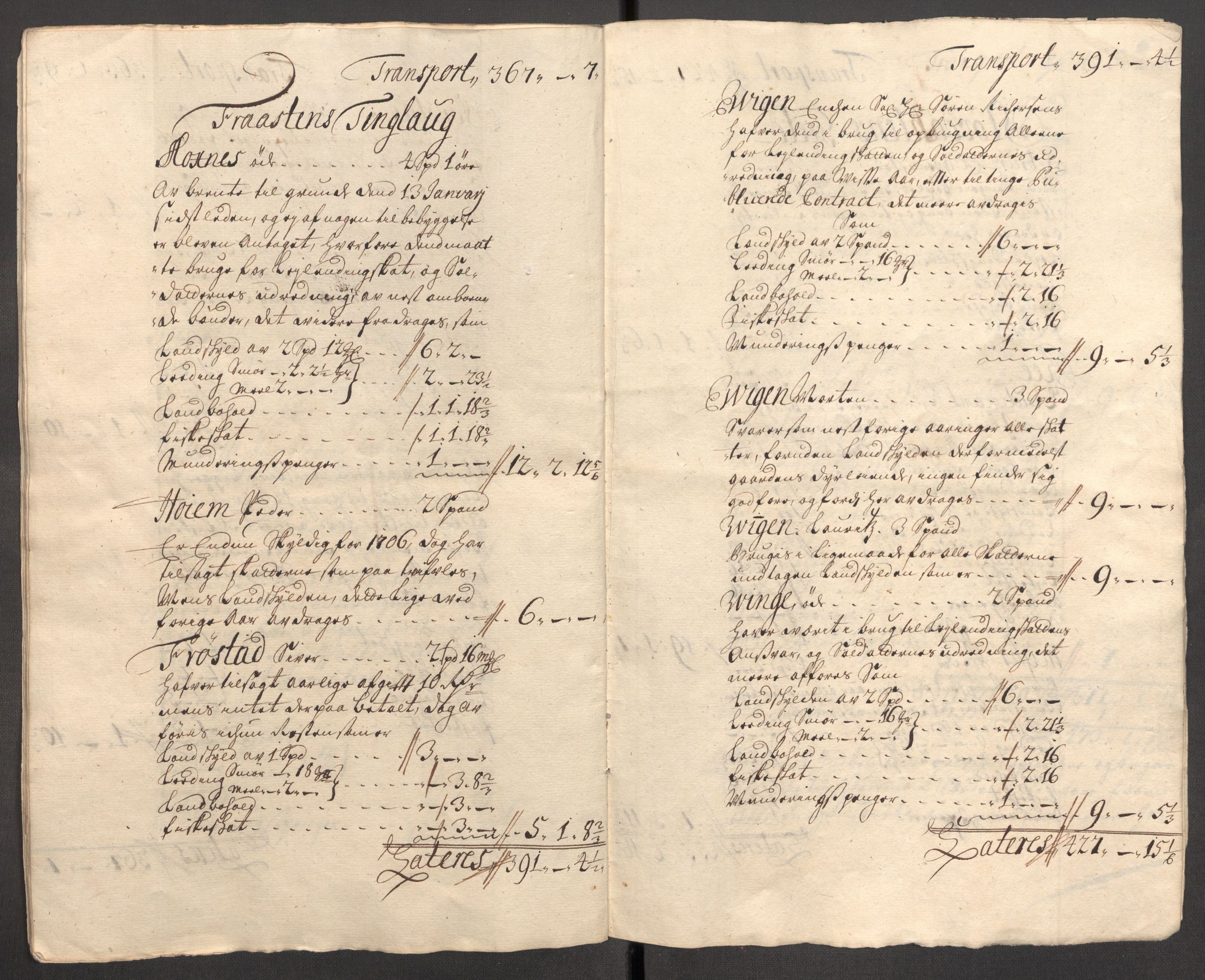 Rentekammeret inntil 1814, Reviderte regnskaper, Fogderegnskap, AV/RA-EA-4092/R62/L4197: Fogderegnskap Stjørdal og Verdal, 1707, p. 299