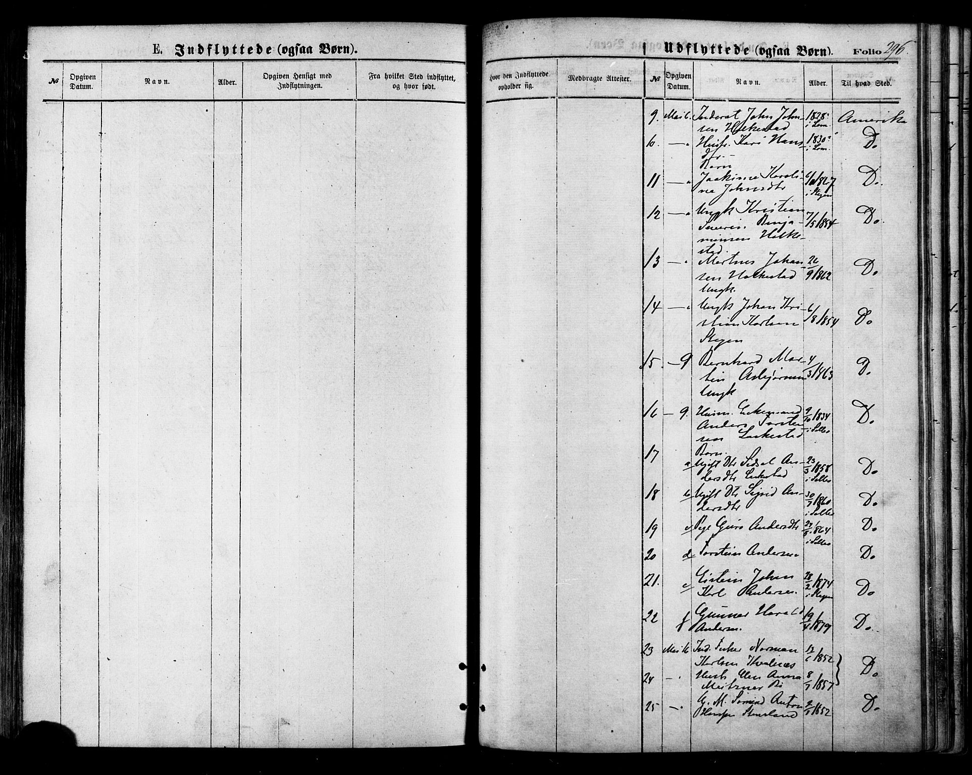 Ministerialprotokoller, klokkerbøker og fødselsregistre - Nordland, SAT/A-1459/855/L0802: Parish register (official) no. 855A10, 1875-1886, p. 296