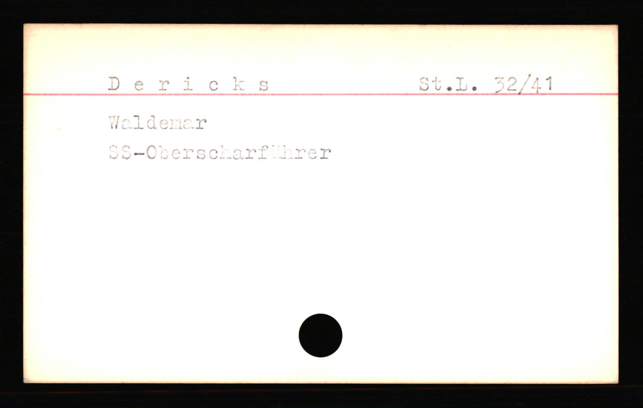 SS- und Polizeigericht Nord (IX), AV/RA-RAFA-3182/0001/C/Ca/L0002: kartotekkort for personer alfabetisk på etternavn: D-H, 1940-1945, p. 59