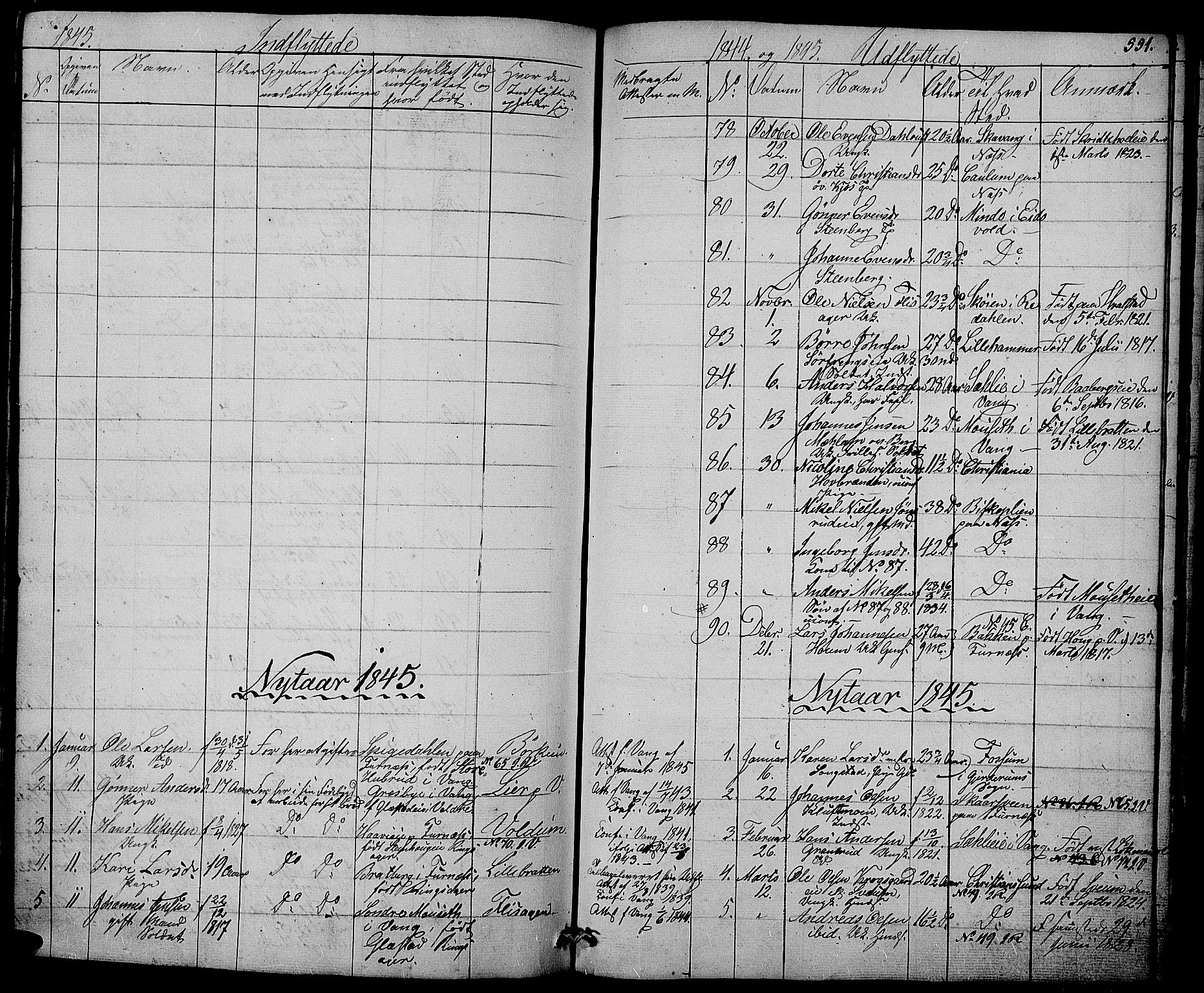 Ringsaker prestekontor, AV/SAH-PREST-014/L/La/L0005: Parish register (copy) no. 5, 1839-1850, p. 551