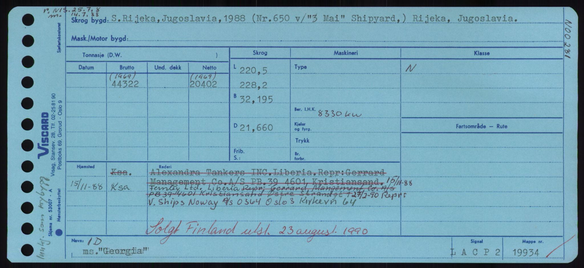 Sjøfartsdirektoratet med forløpere, Skipsmålingen, RA/S-1627/H/Hd/L0012: Fartøy, G-Glø, p. 209