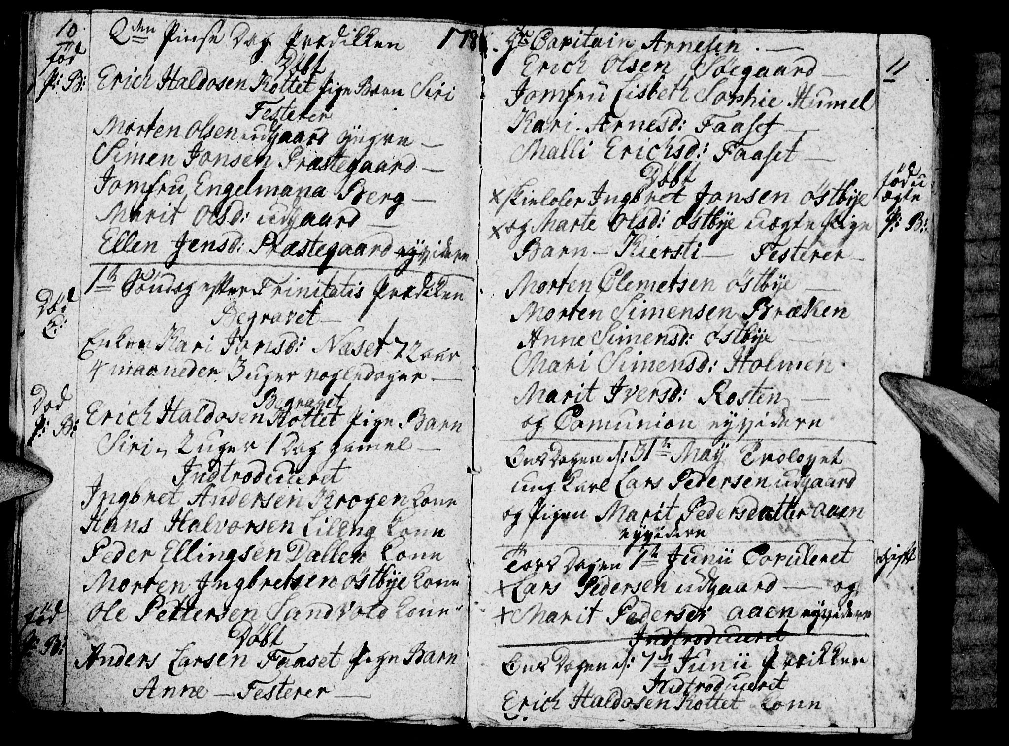 Tynset prestekontor, AV/SAH-PREST-058/H/Ha/Haa/L0012: Parish register (official) no. 12, 1780-1784, p. 10-11