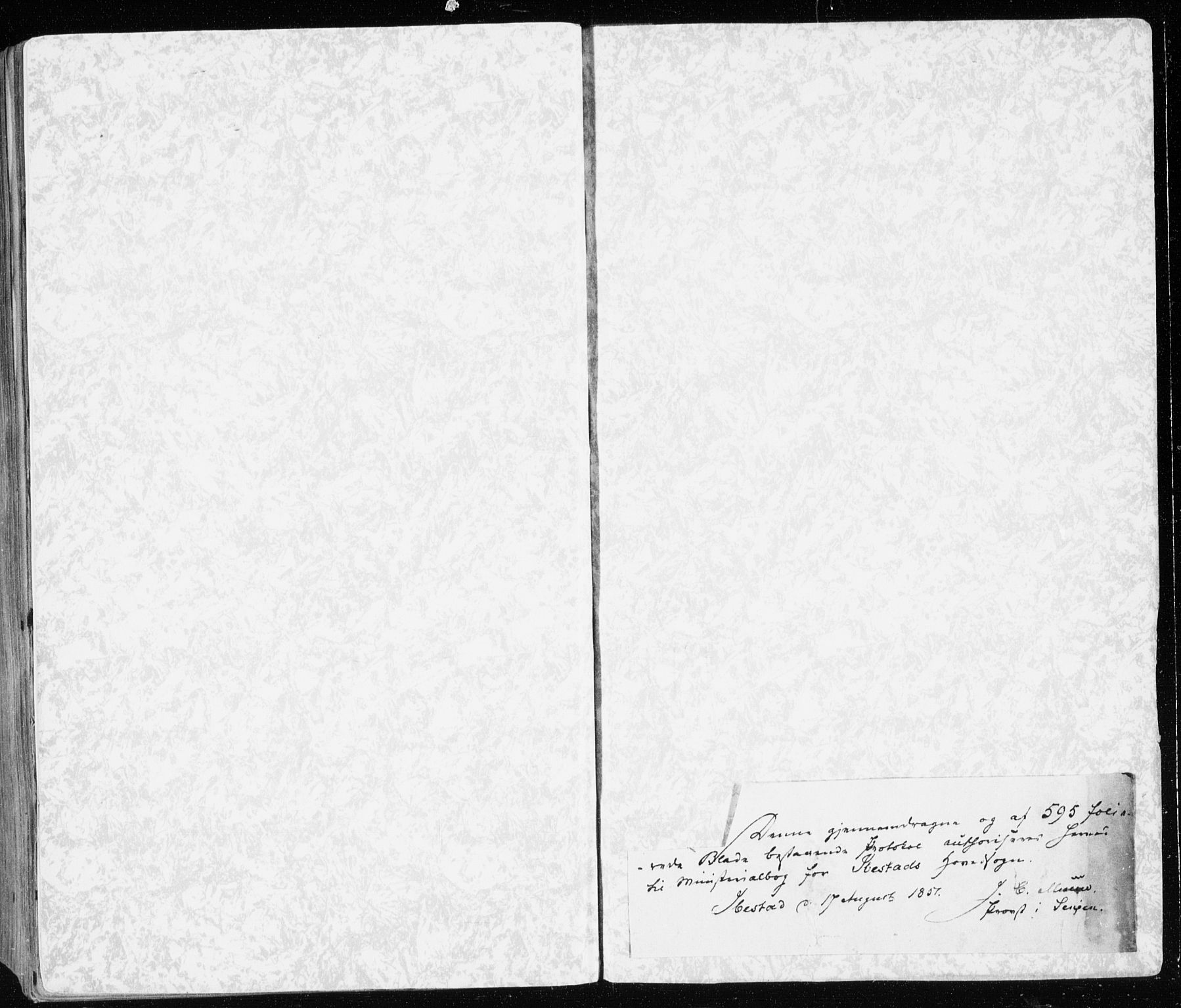 Ibestad sokneprestembete, SATØ/S-0077/H/Ha/Haa/L0008kirke: Parish register (official) no. 8, 1850-1859
