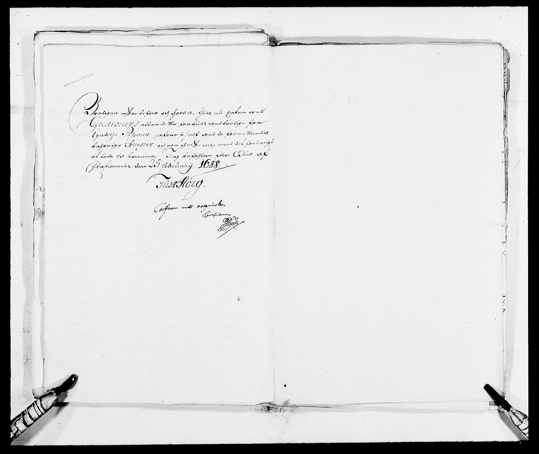 Rentekammeret inntil 1814, Reviderte regnskaper, Fogderegnskap, AV/RA-EA-4092/R09/L0436: Fogderegnskap Follo, 1685-1691, p. 354