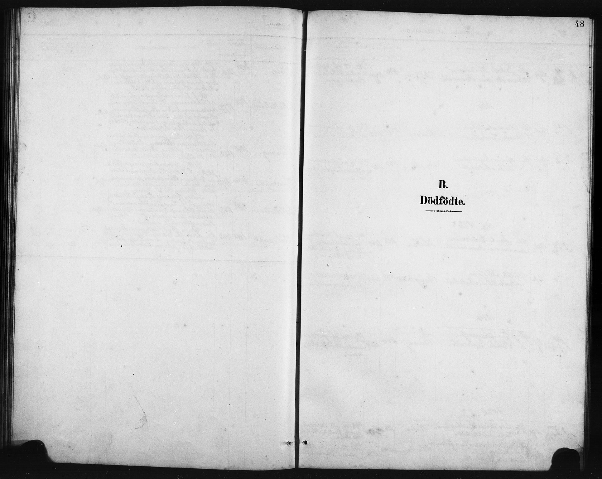 Austevoll Sokneprestembete, SAB/A-74201/H/Hab: Parish register (copy) no. B 4, 1889-1901, p. 48