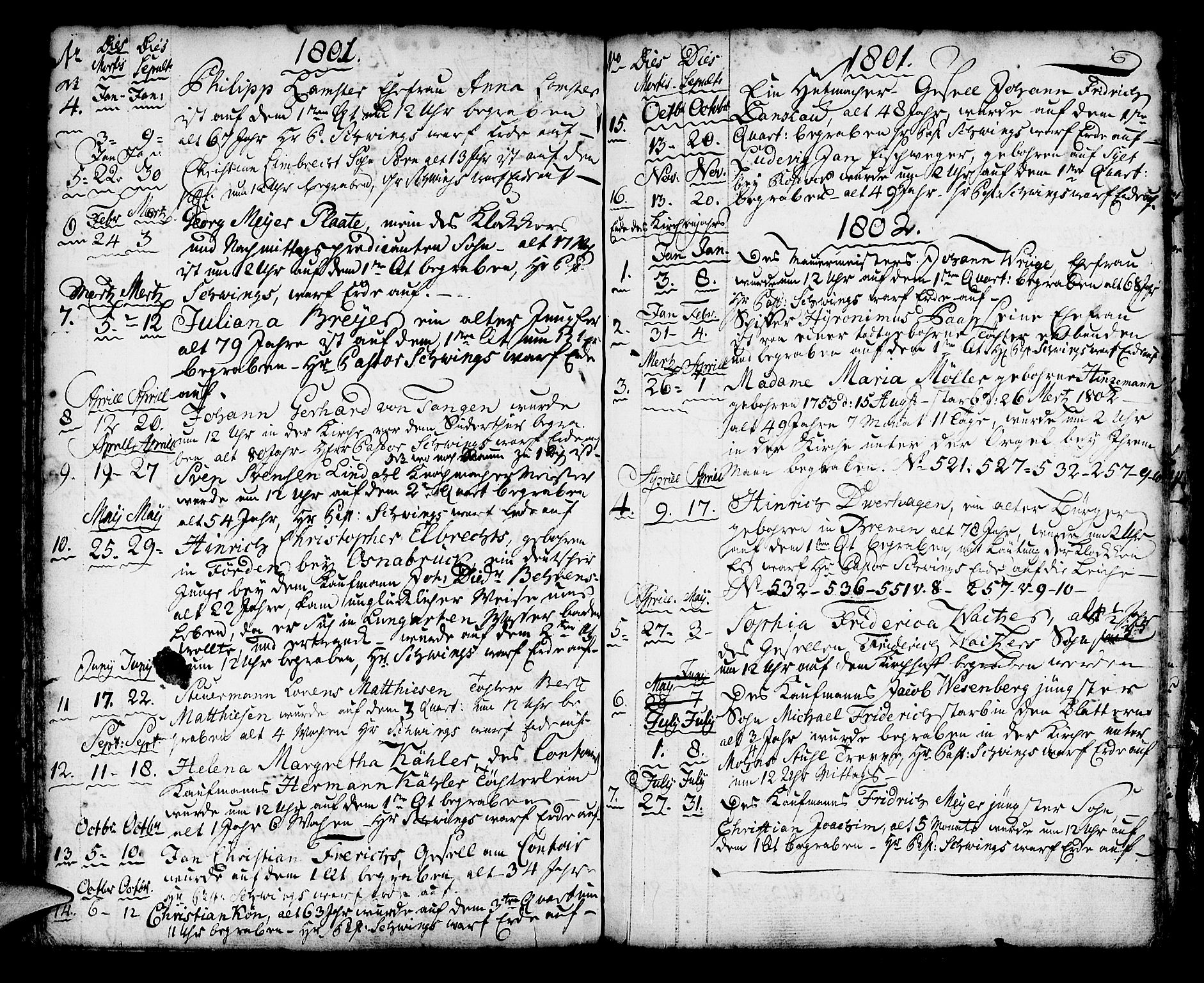 Mariakirken Sokneprestembete, SAB/A-76901/H/Haa/L0002: Parish register (official) no. A 2, 1748-1807, p. 126
