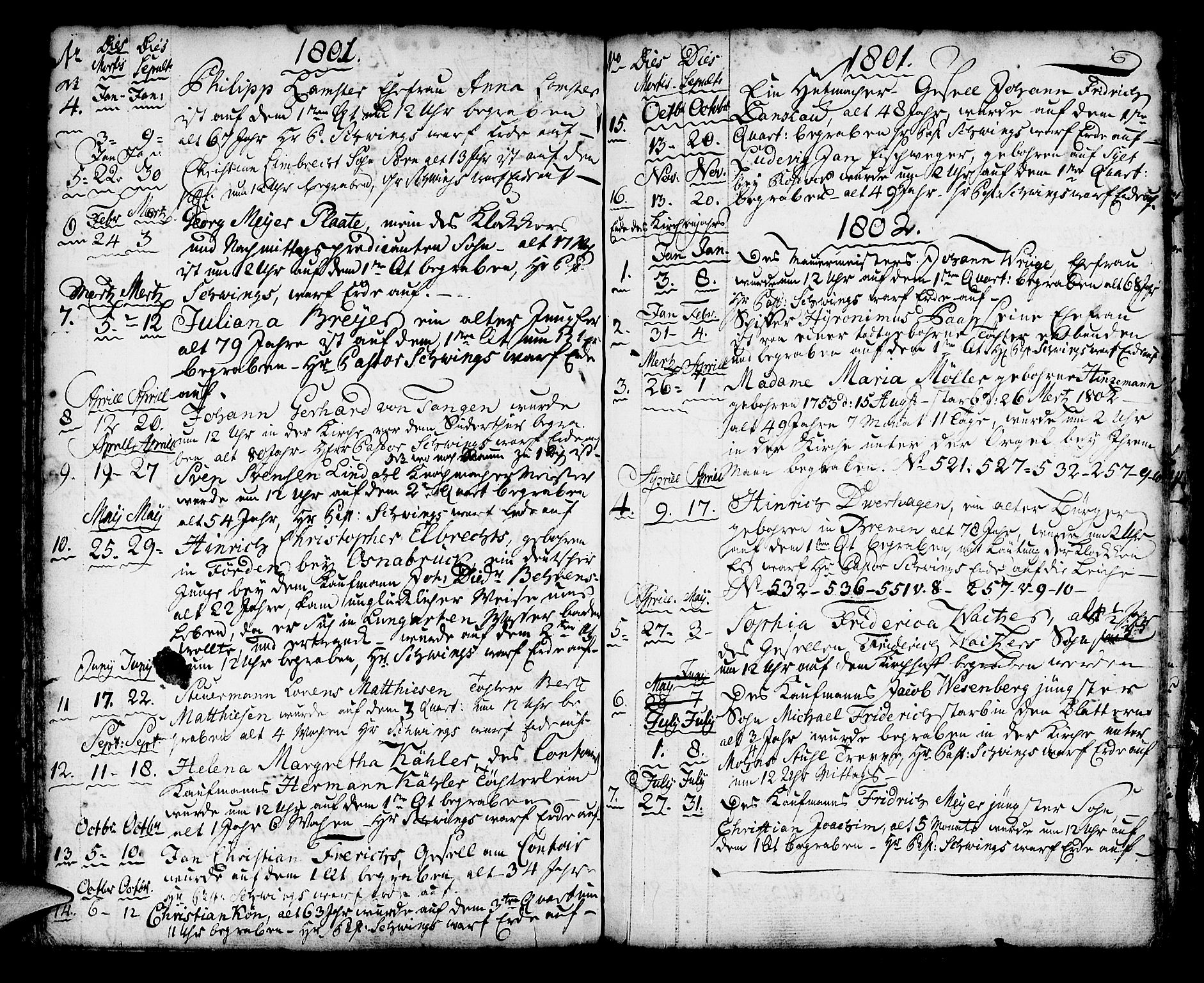 Mariakirken Sokneprestembete, AV/SAB-A-76901/H/Haa/L0002: Parish register (official) no. A 2, 1748-1807, p. 126