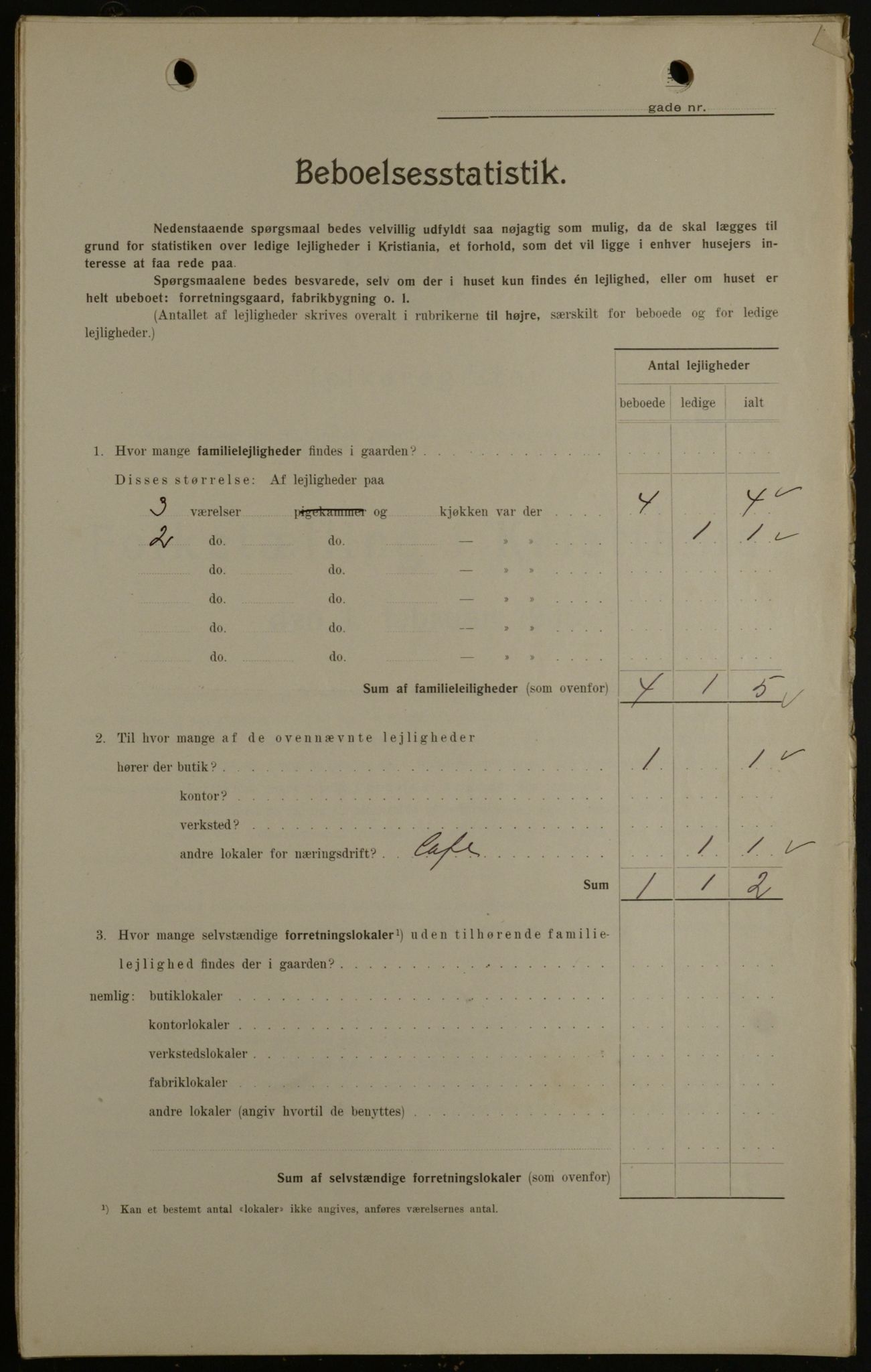 OBA, Municipal Census 1908 for Kristiania, 1908, p. 77346