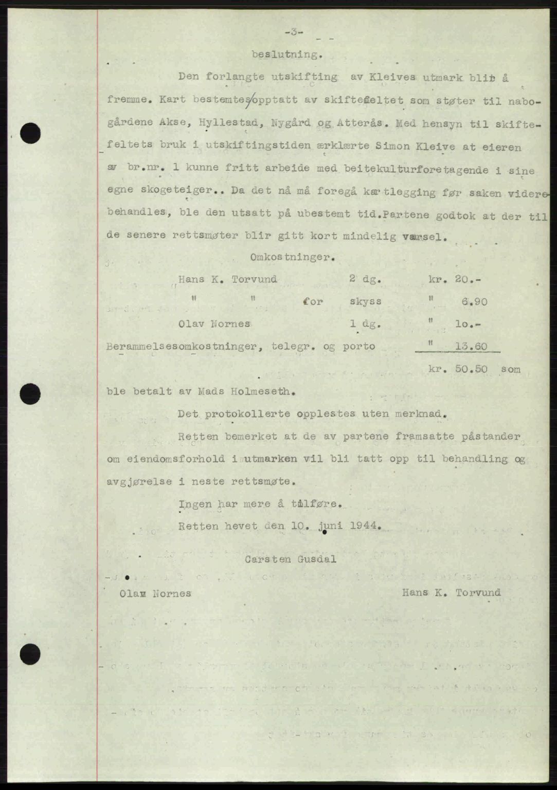 Ytre Sogn tingrett, SAB/A-2601/1/G/Gbb/L0007: Mortgage book no. A4 - A5 (B3), 1949-1949, Diary no: : 417/1949
