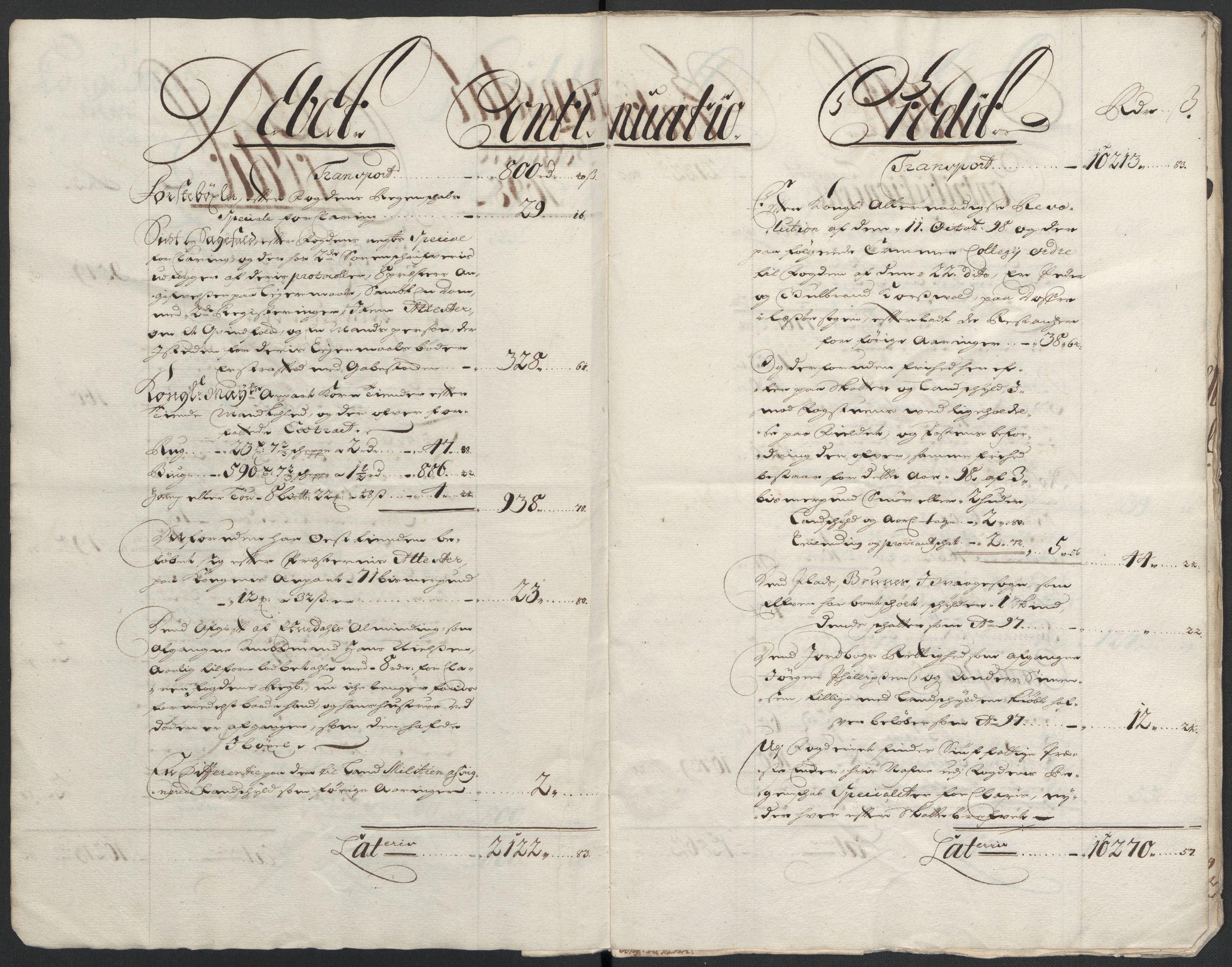 Rentekammeret inntil 1814, Reviderte regnskaper, Fogderegnskap, AV/RA-EA-4092/R17/L1171: Fogderegnskap Gudbrandsdal, 1698, p. 5