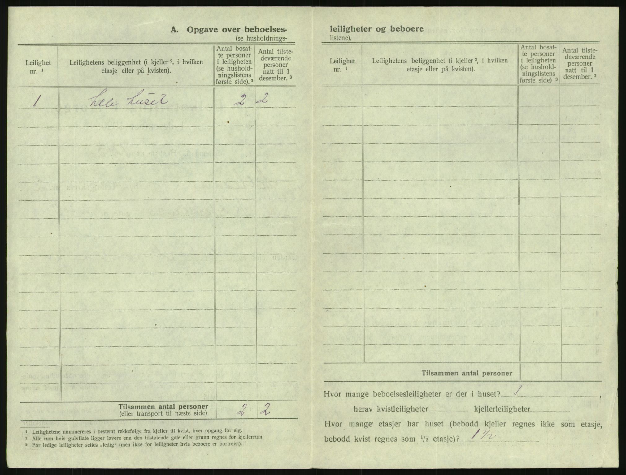 SAK, 1920 census for Lillesand, 1920, p. 484