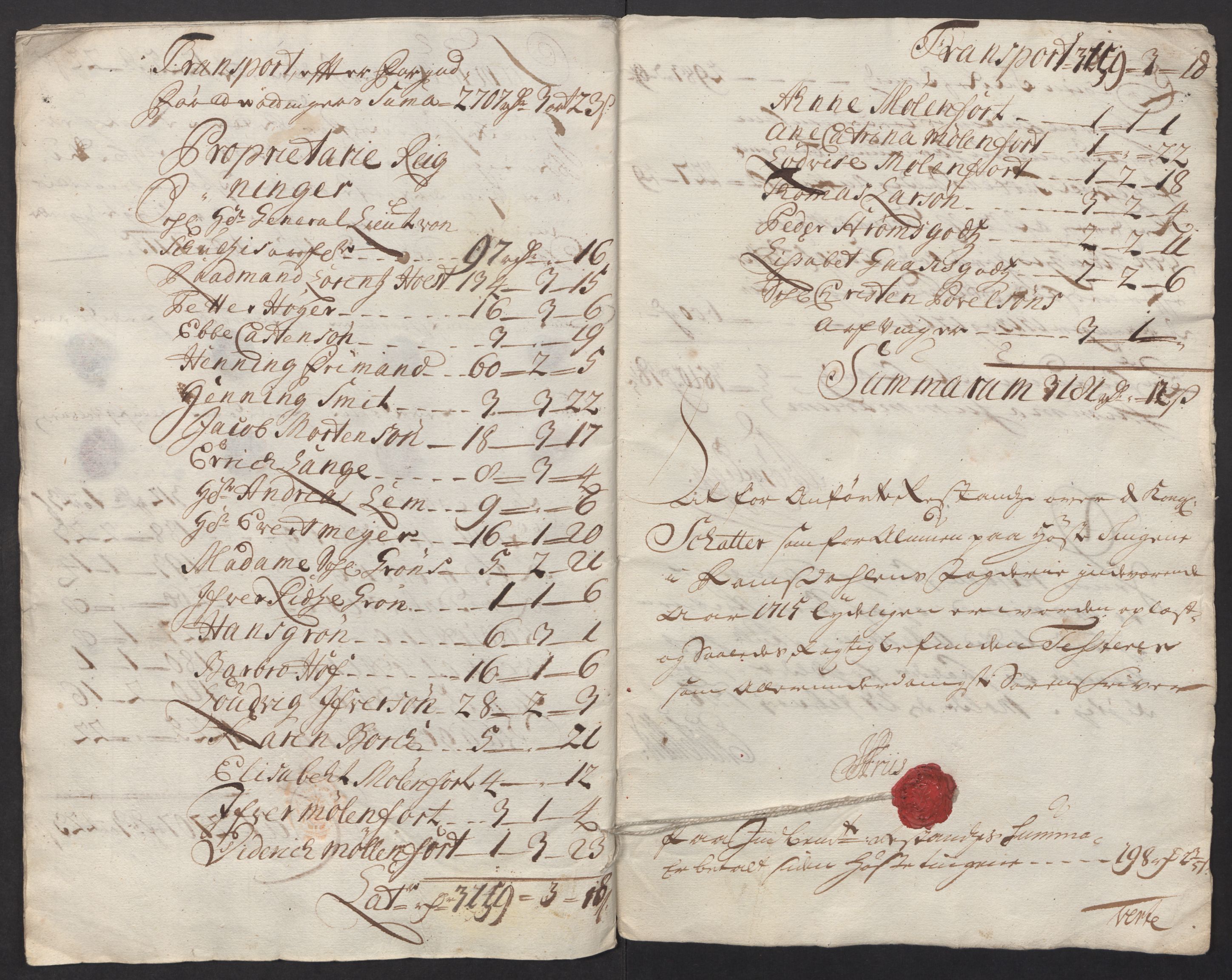 Rentekammeret inntil 1814, Reviderte regnskaper, Fogderegnskap, RA/EA-4092/R55/L3663: Fogderegnskap Romsdal, 1715-1716, p. 254